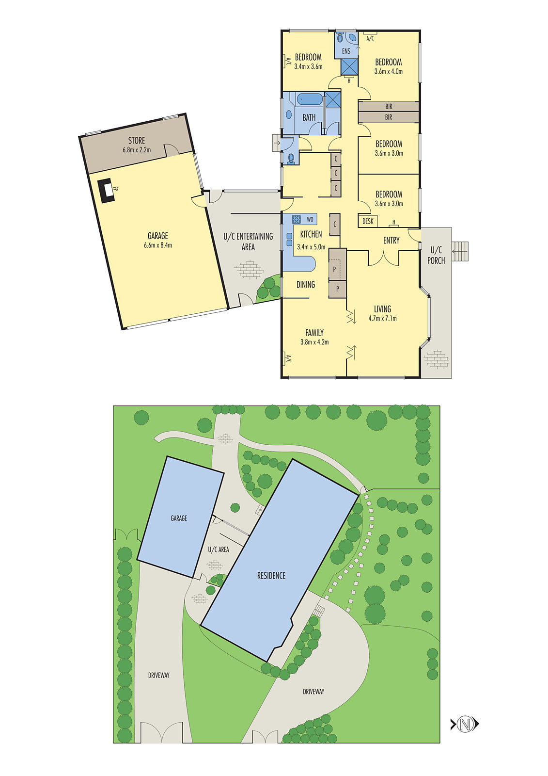 10-12 Coolabah Drive, Grovedale VIC 3216 - Floorplan