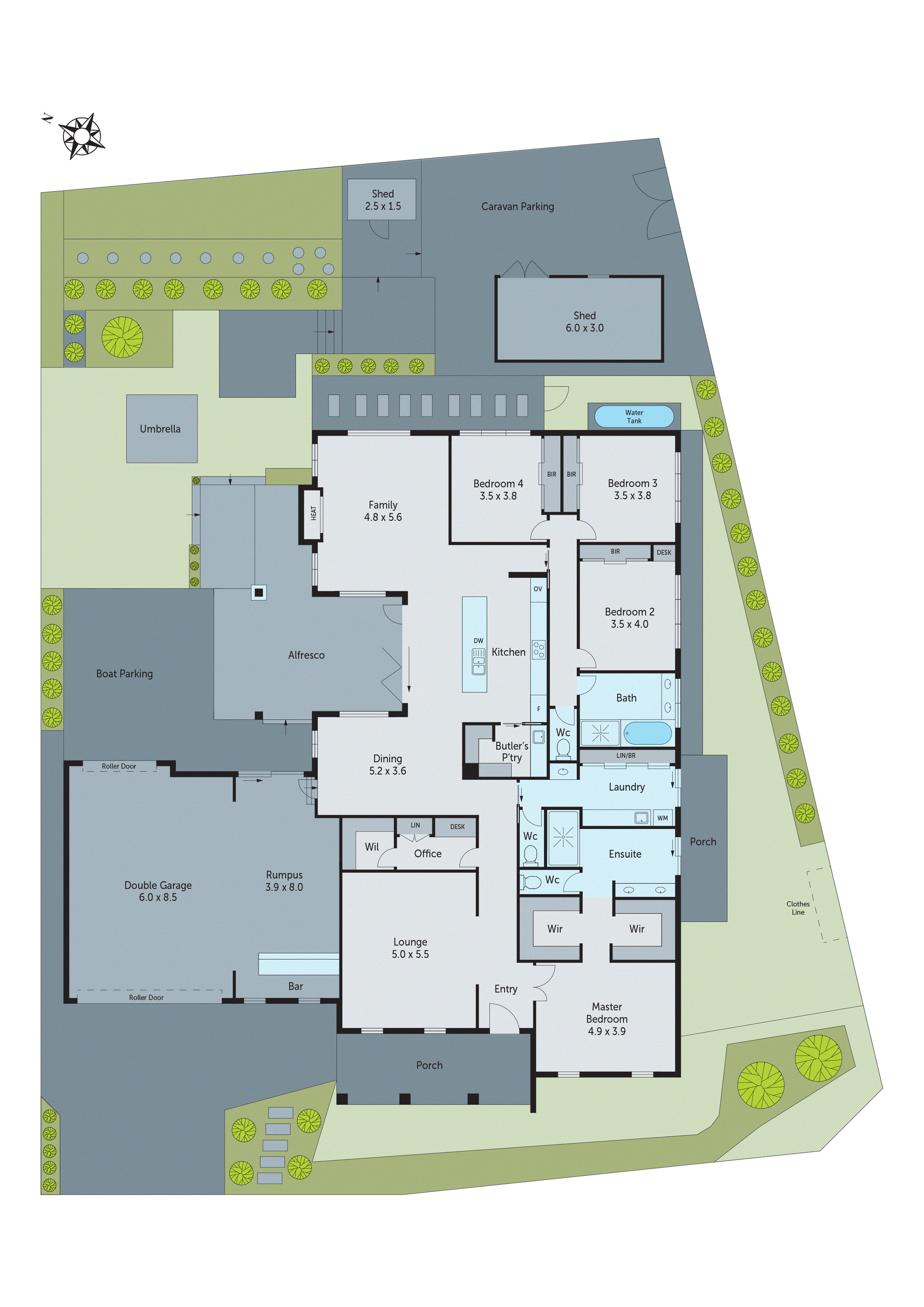 10-12 Fairvista Avenue, Leopold VIC 3224 - Floorplan