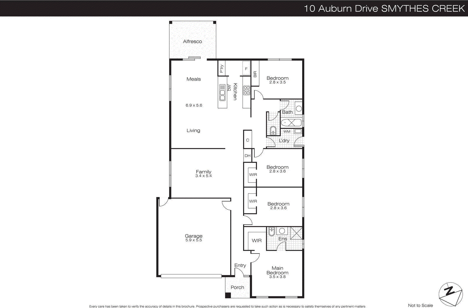 10 Auburn Drive, Smythes Creek VIC 3351 - Floorplan