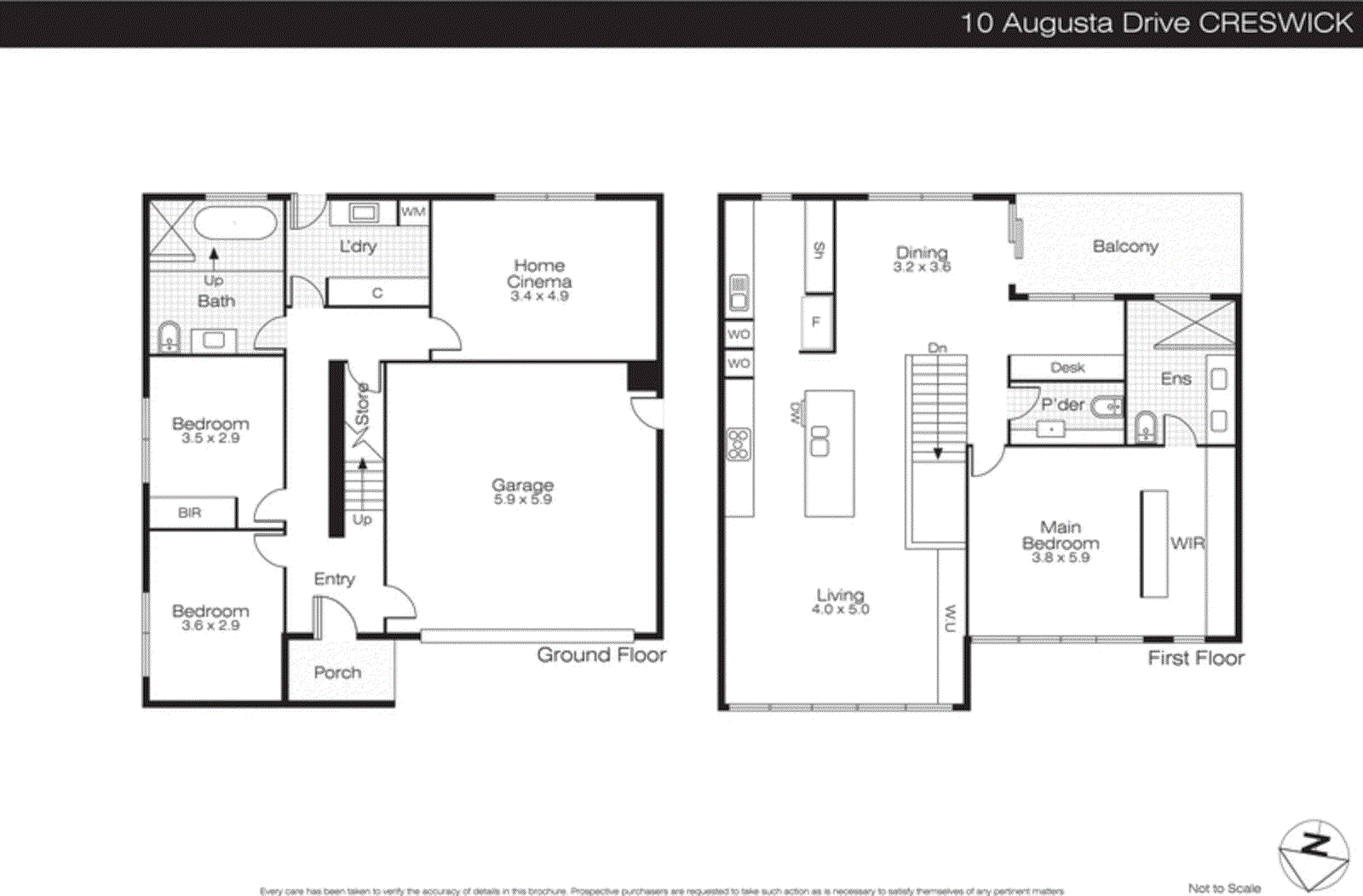 10 Augusta Drive, Creswick VIC 3363 - Floorplan