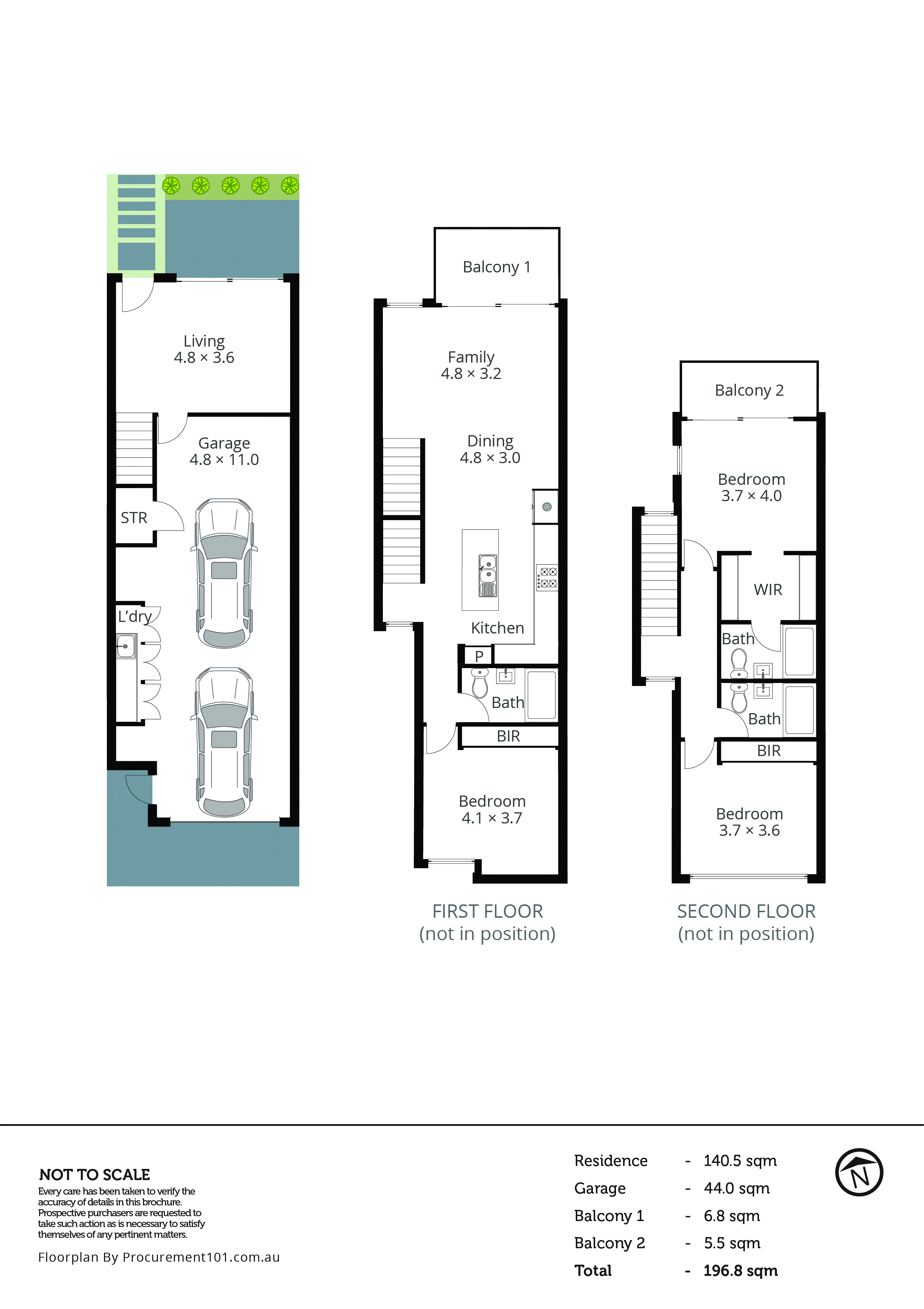 10 Bavadia Place, Keysborough VIC 3173 - Floorplan
