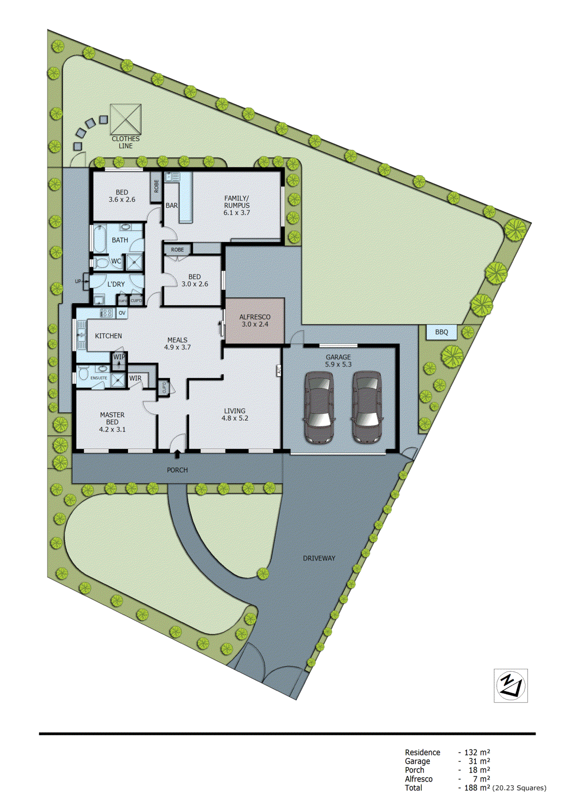 10 Bayville Drive, Dingley Village VIC 3172 - Floorplan