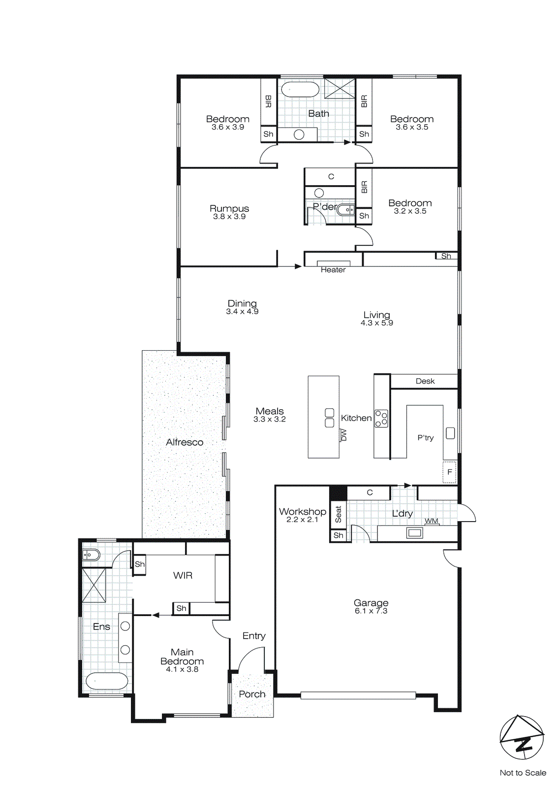 10 Beaston Way, Lucas VIC 3350 - Floorplan