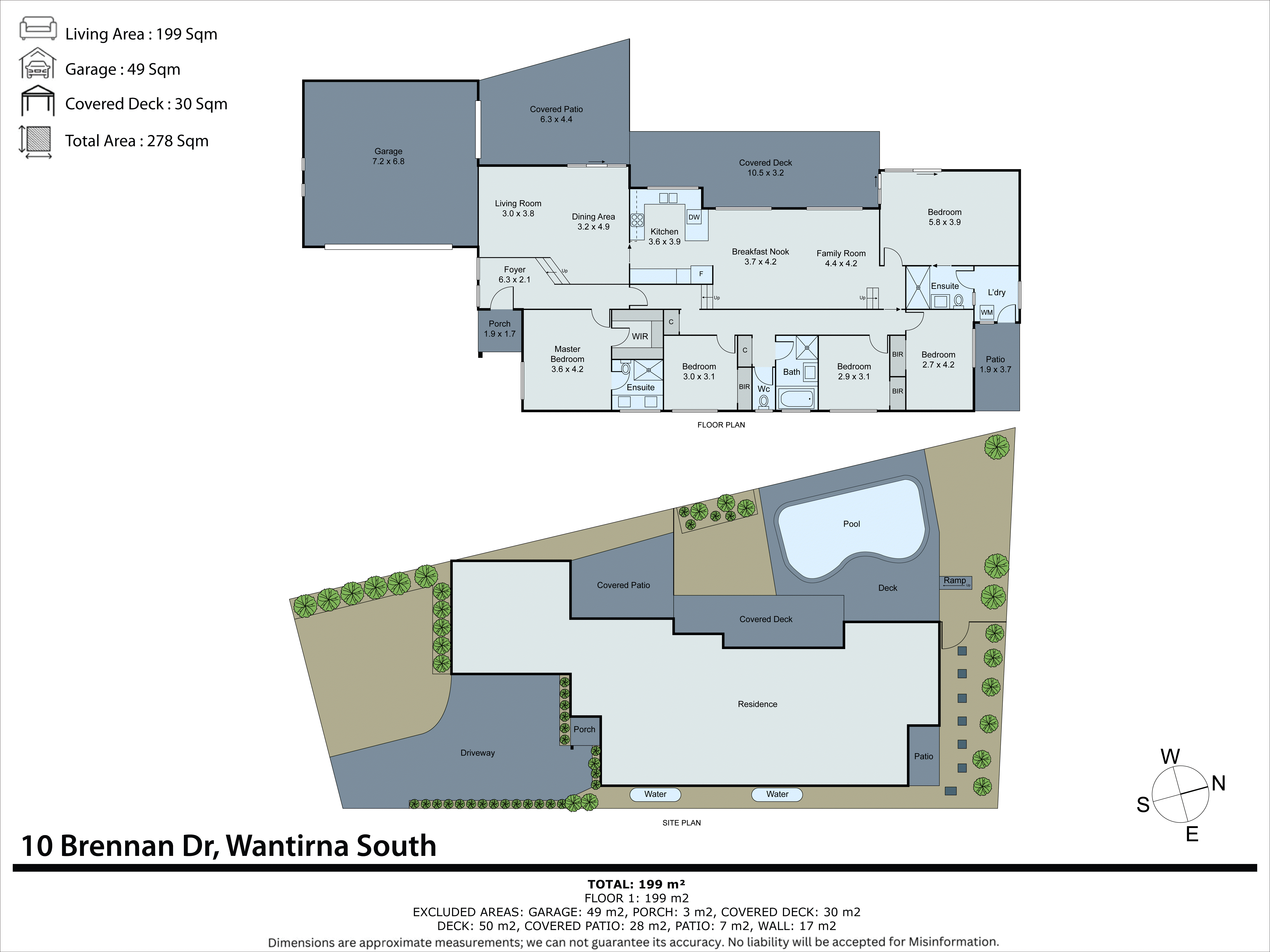 10 Brennan Drive, Wantirna South VIC 3152 - Floorplan