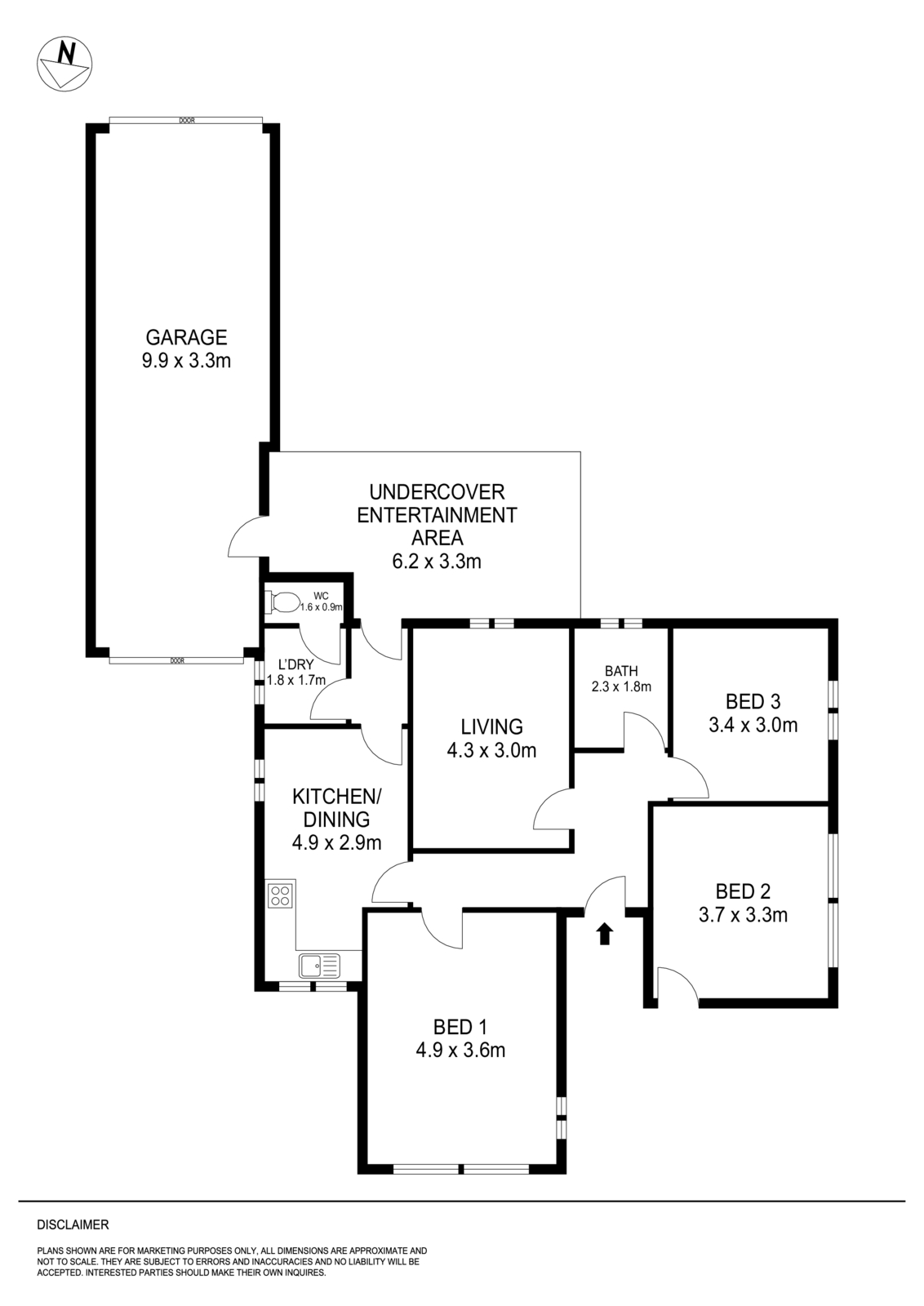 10 Bruce Drive, Sebastopol VIC 3356 - Floorplan