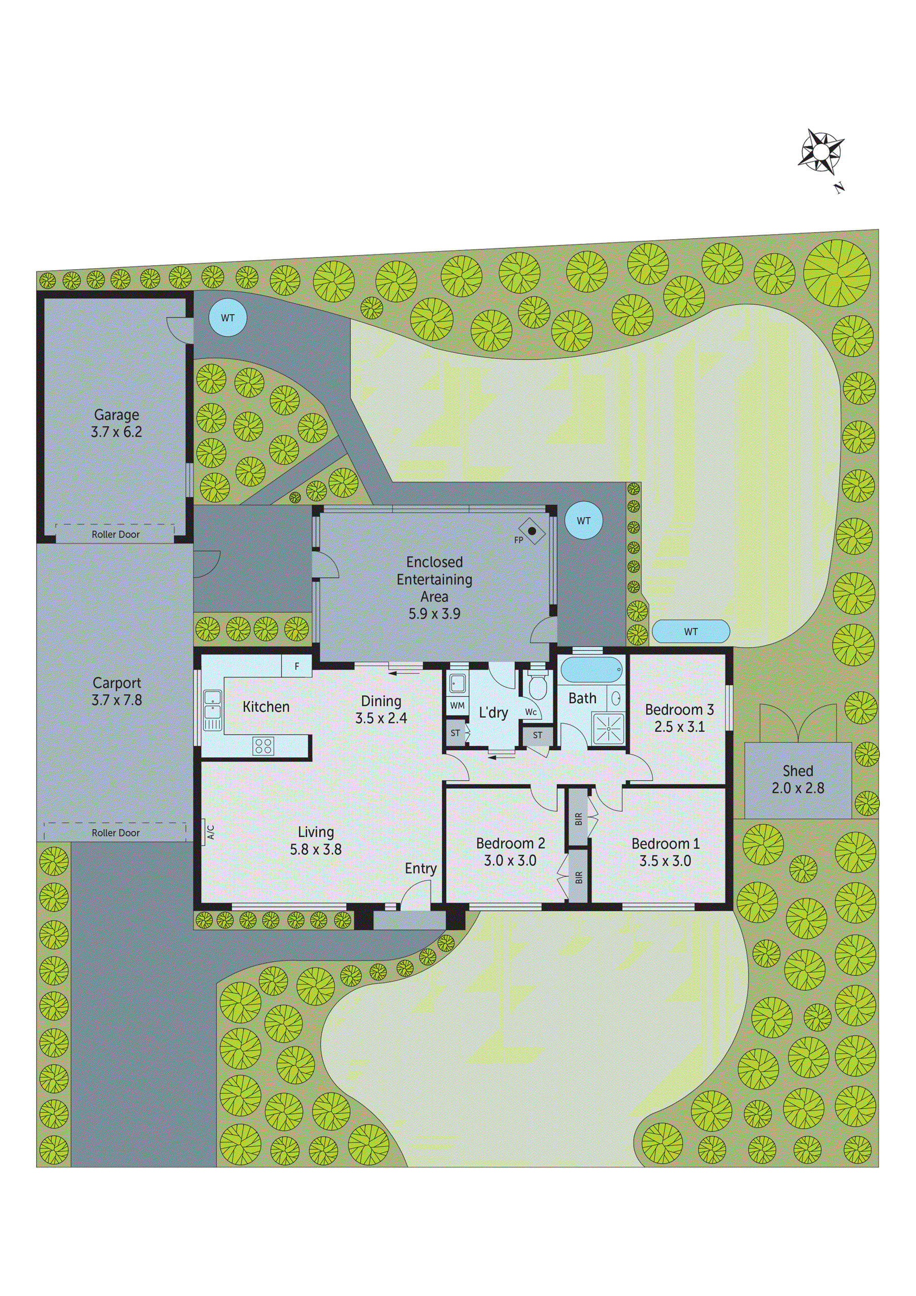 10 Bullimah Avenue, Clifton Springs VIC 3222 - Floorplan