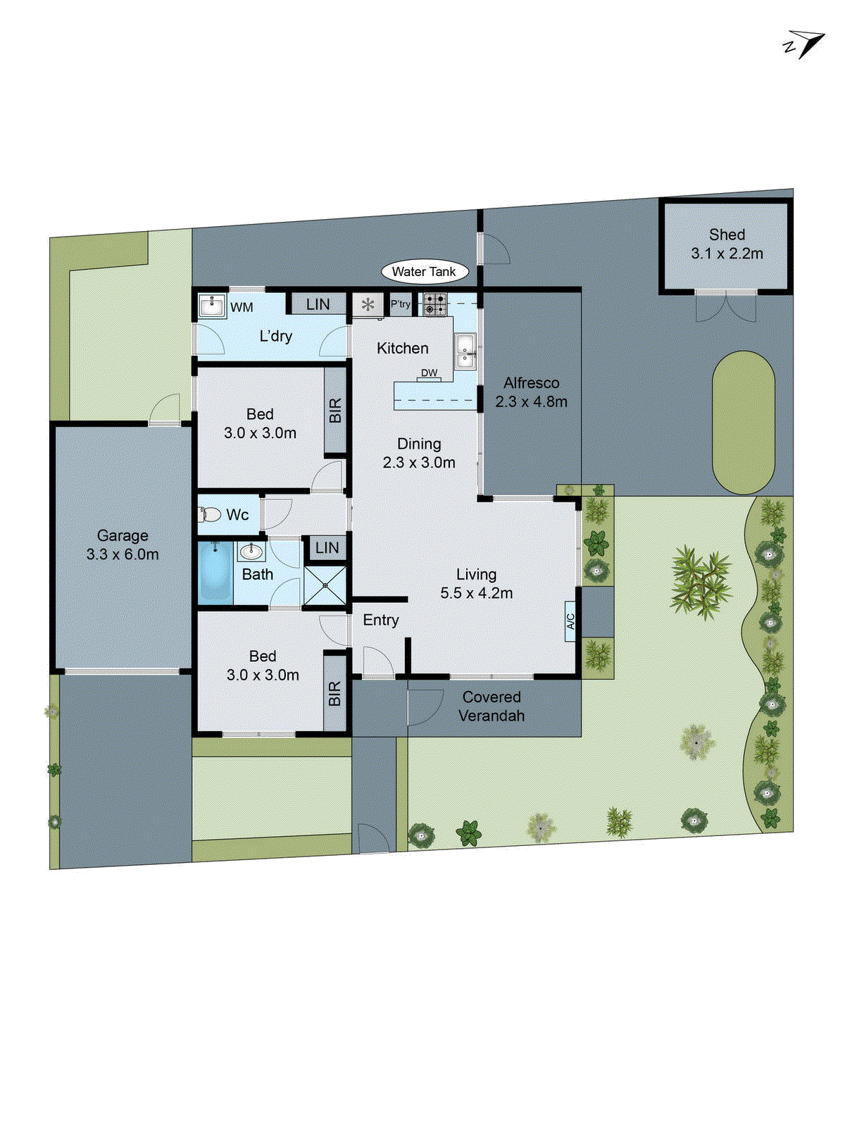 10 Buna Court, Herne Hill VIC 3218 - Floorplan