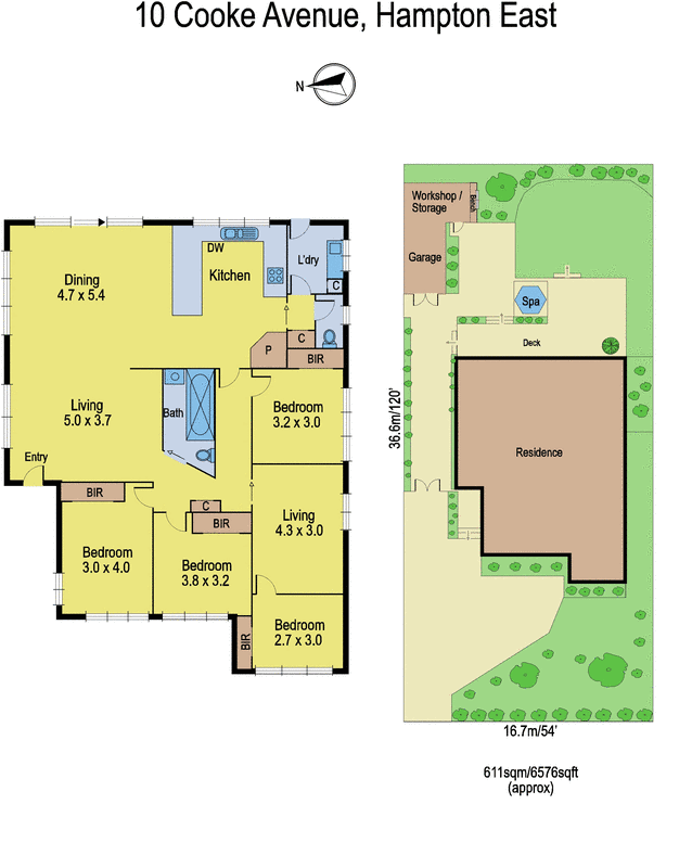10 Cooke Avenue, Hampton East VIC 3188 - Floorplan