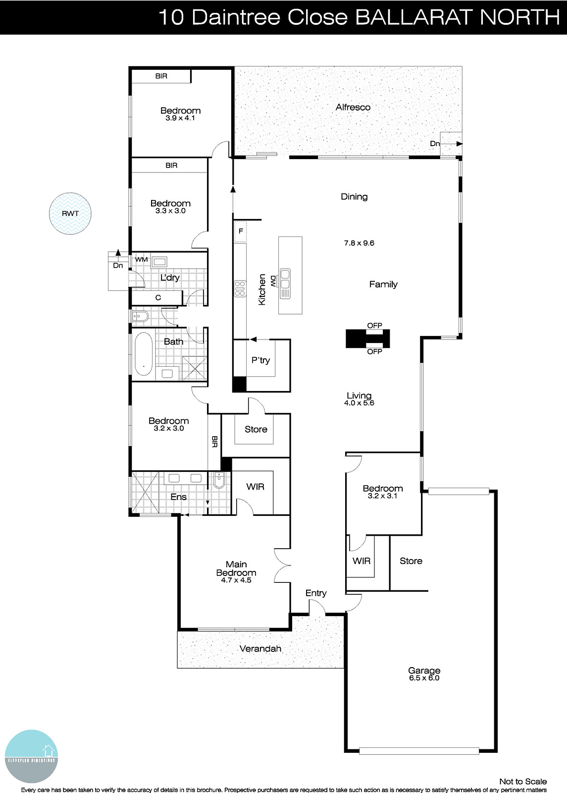 10 Daintree Close, Ballarat North VIC 3350 - Floorplan