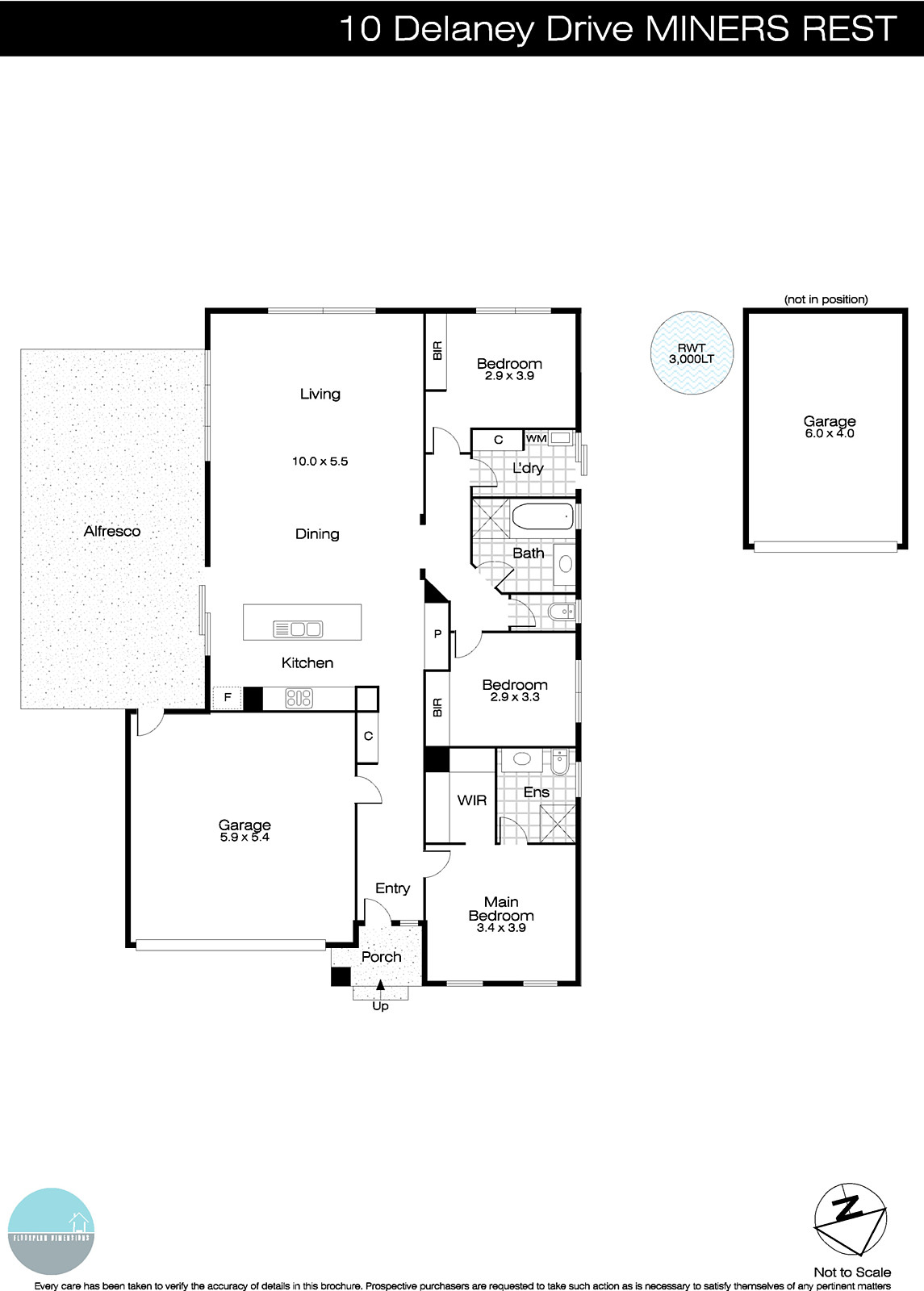 10 Delaney Drive, Miners Rest VIC 3352 - Floorplan