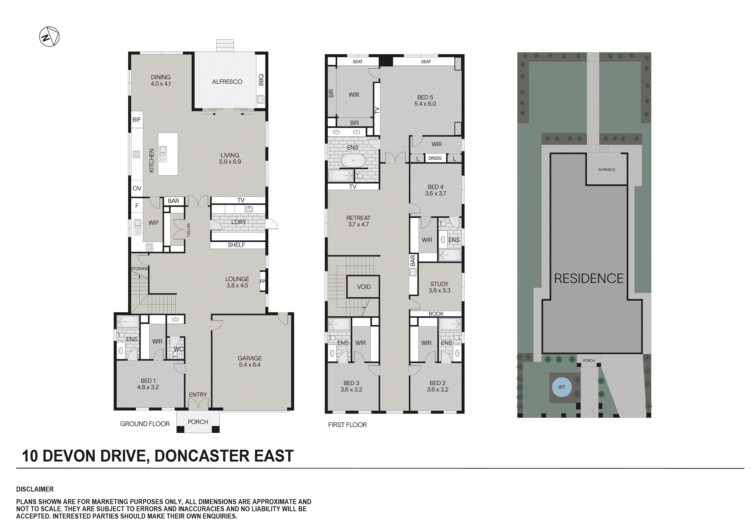 10 Devon Drive, Doncaster East VIC 3109 - Floorplan