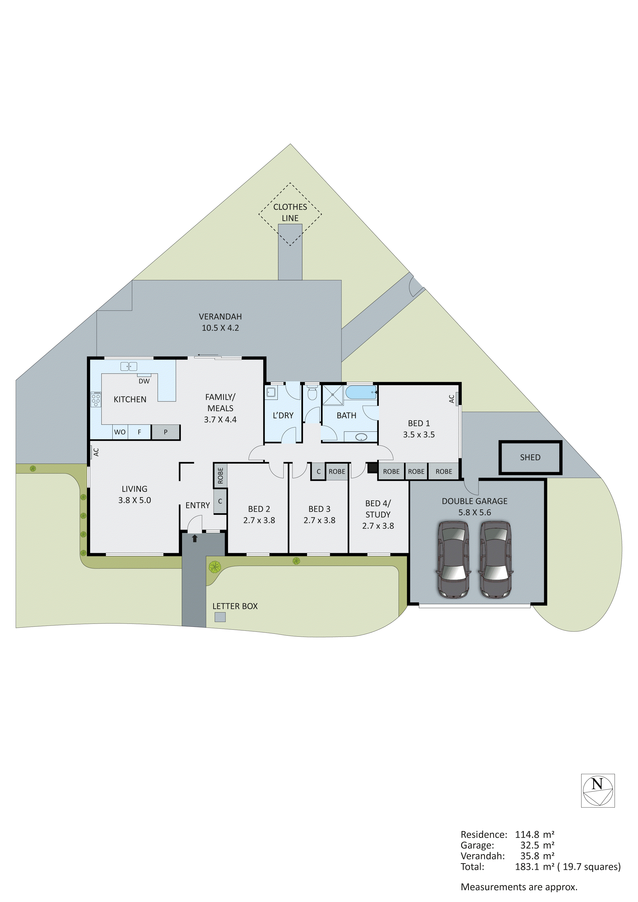 10 Dryandra Crescent, Keysborough VIC 3173 - Floorplan