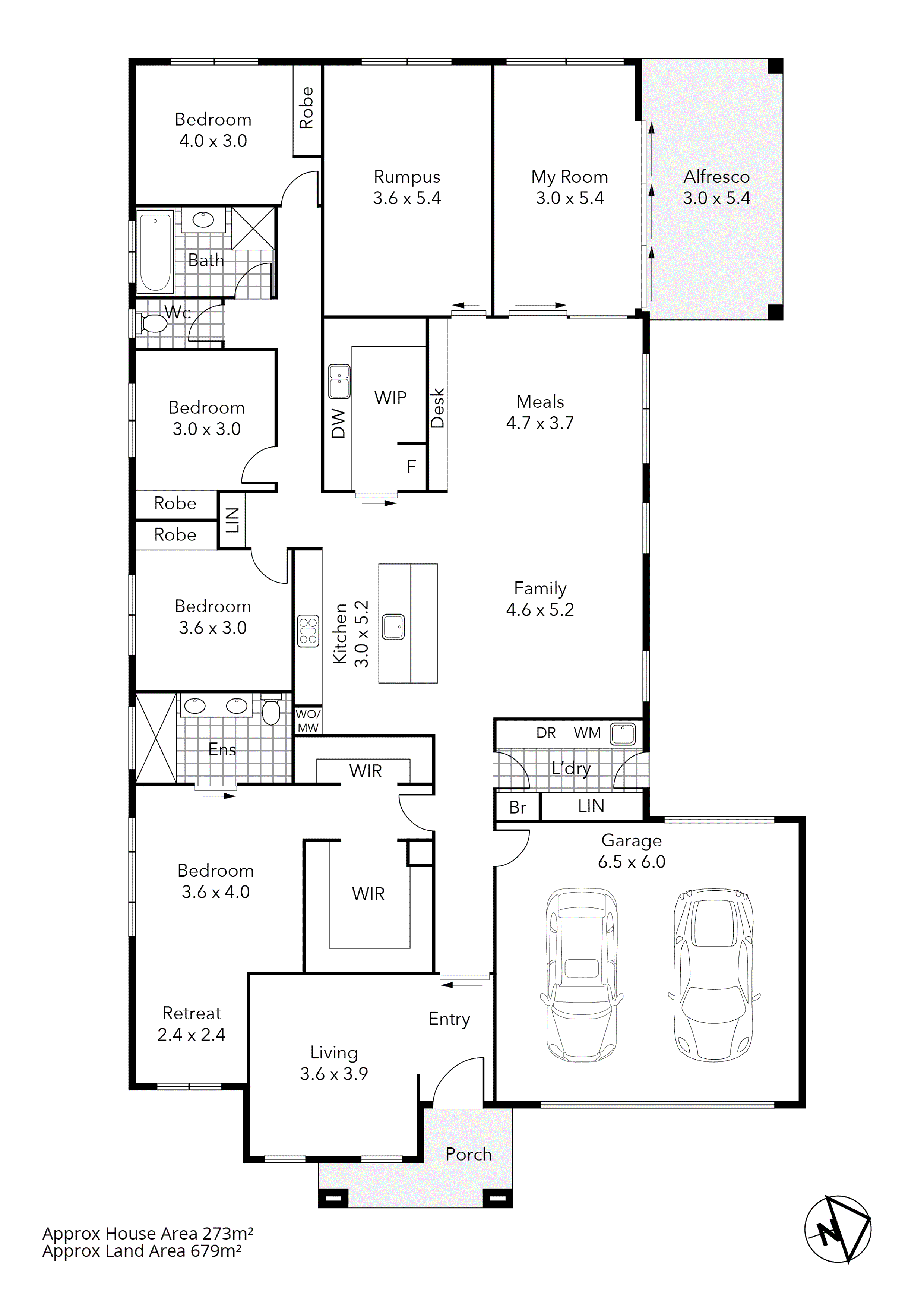 10 Dumenils Way, Delacombe VIC 3356 - Floorplan