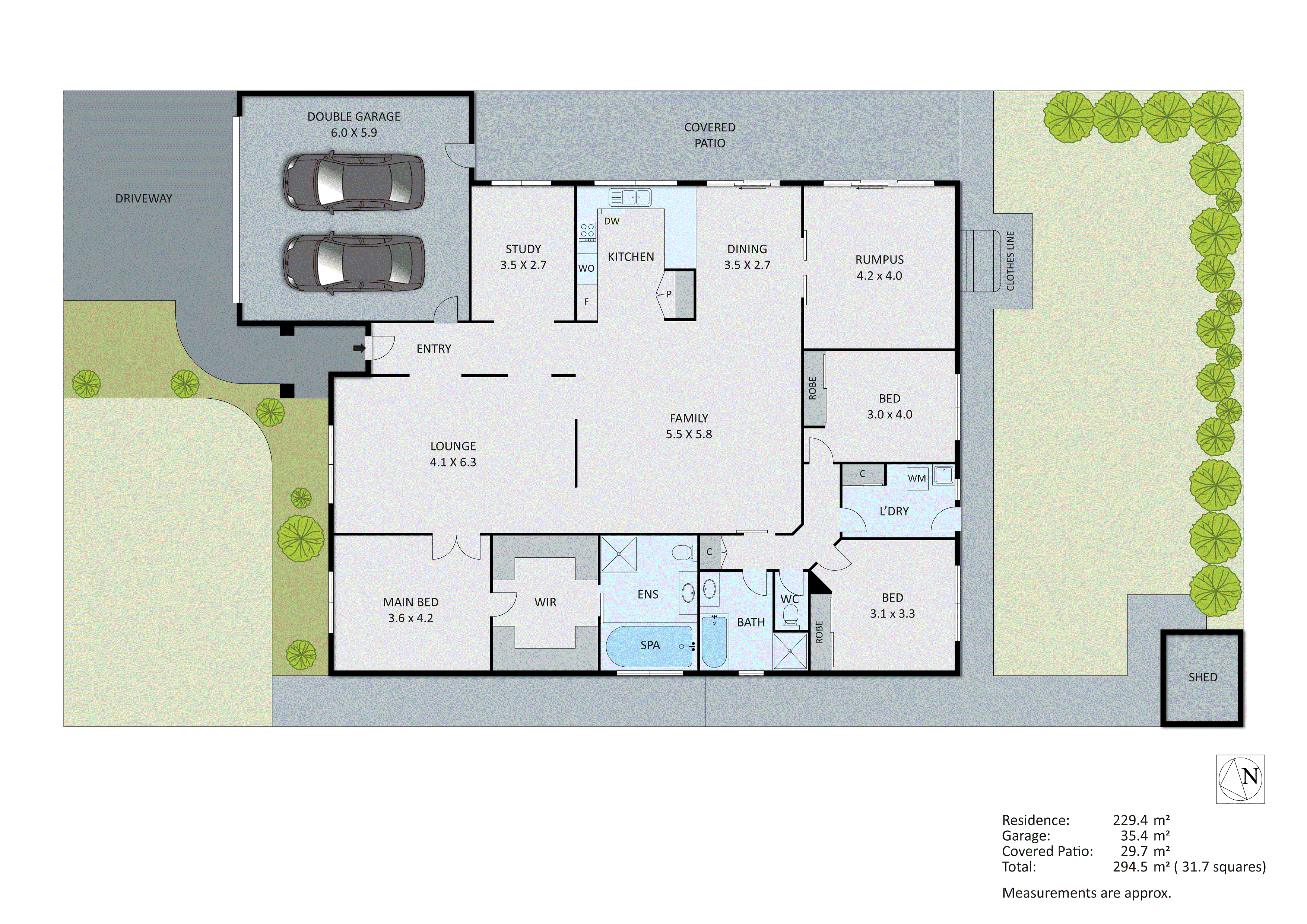 10 Elise Court, Keysborough VIC 3173 - Floorplan