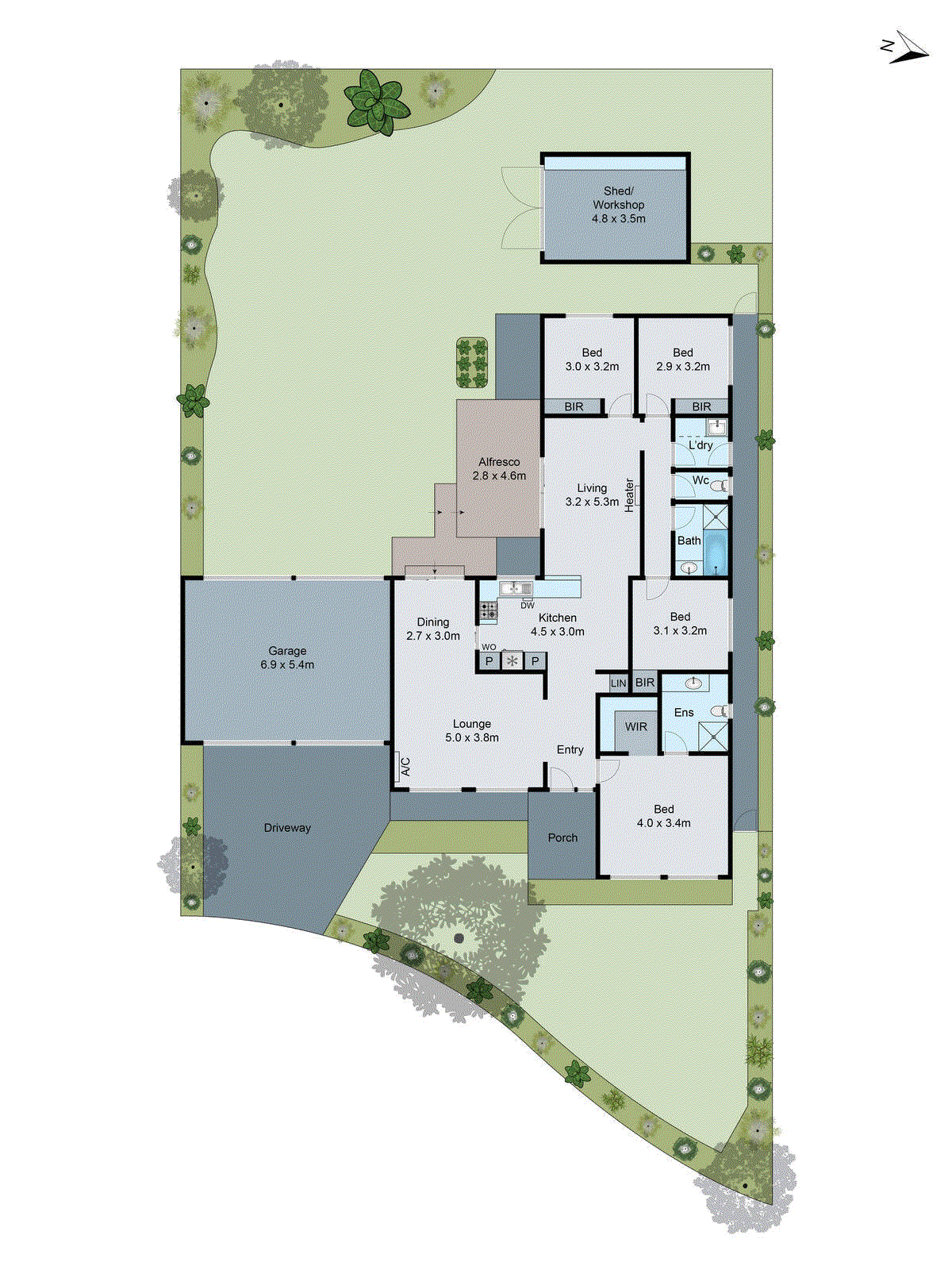 10 Euroka Court, Grovedale VIC 3216 - Floorplan