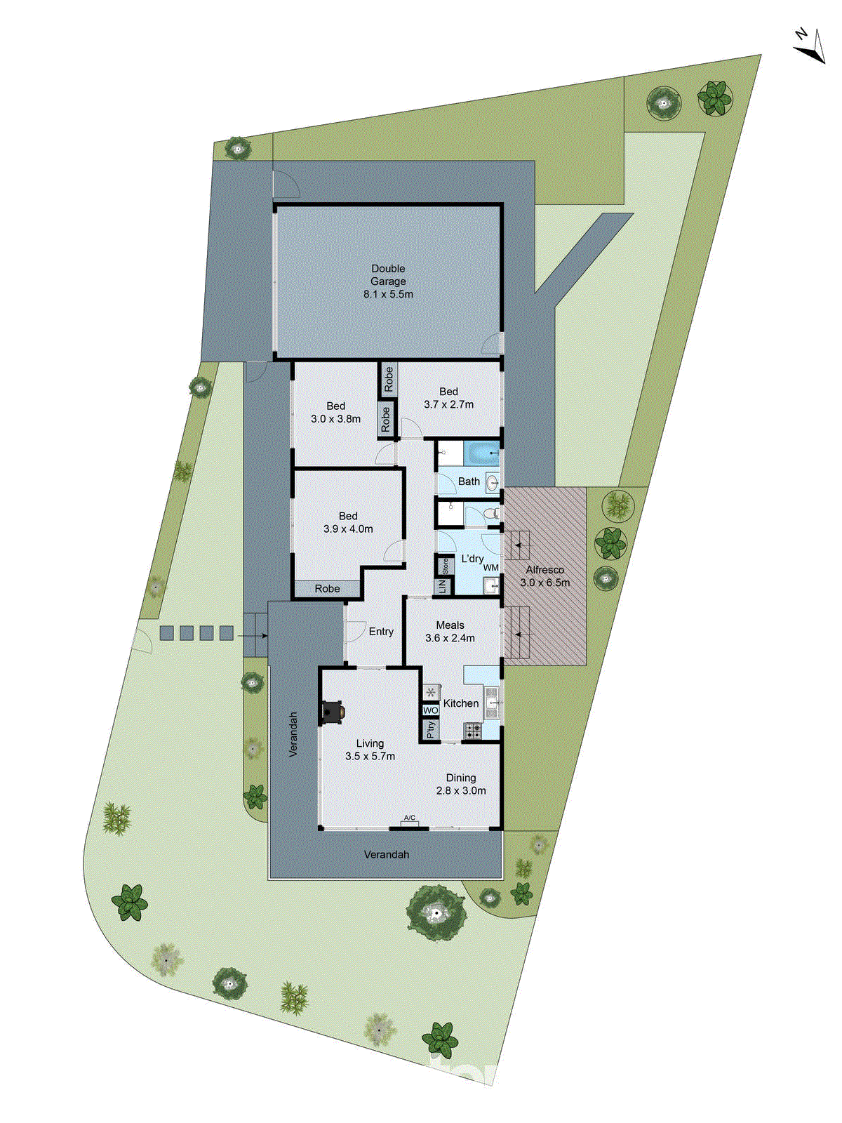 10 Fairfield Avenue, Belmont VIC 3216 - Floorplan