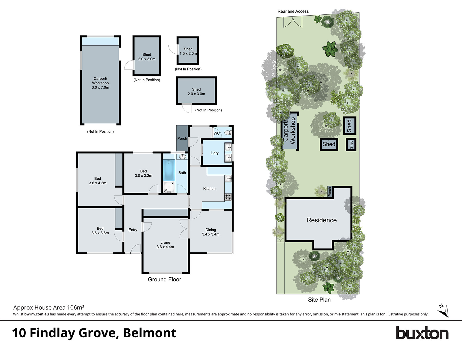 10 Findlay Grove, Belmont VIC 3216 - Floorplan
