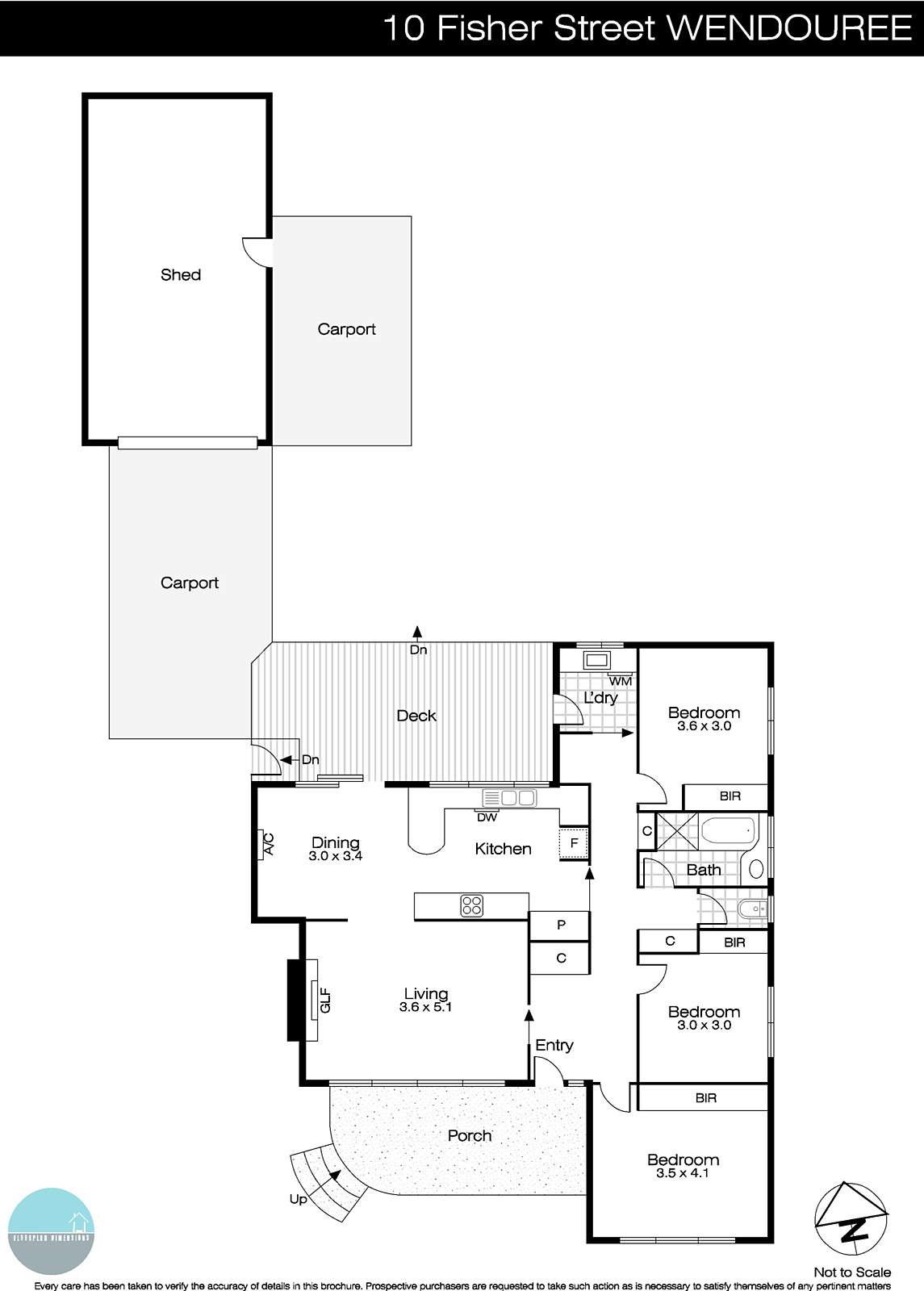 10 Fisher Street, Wendouree VIC 3355 - Floorplan
