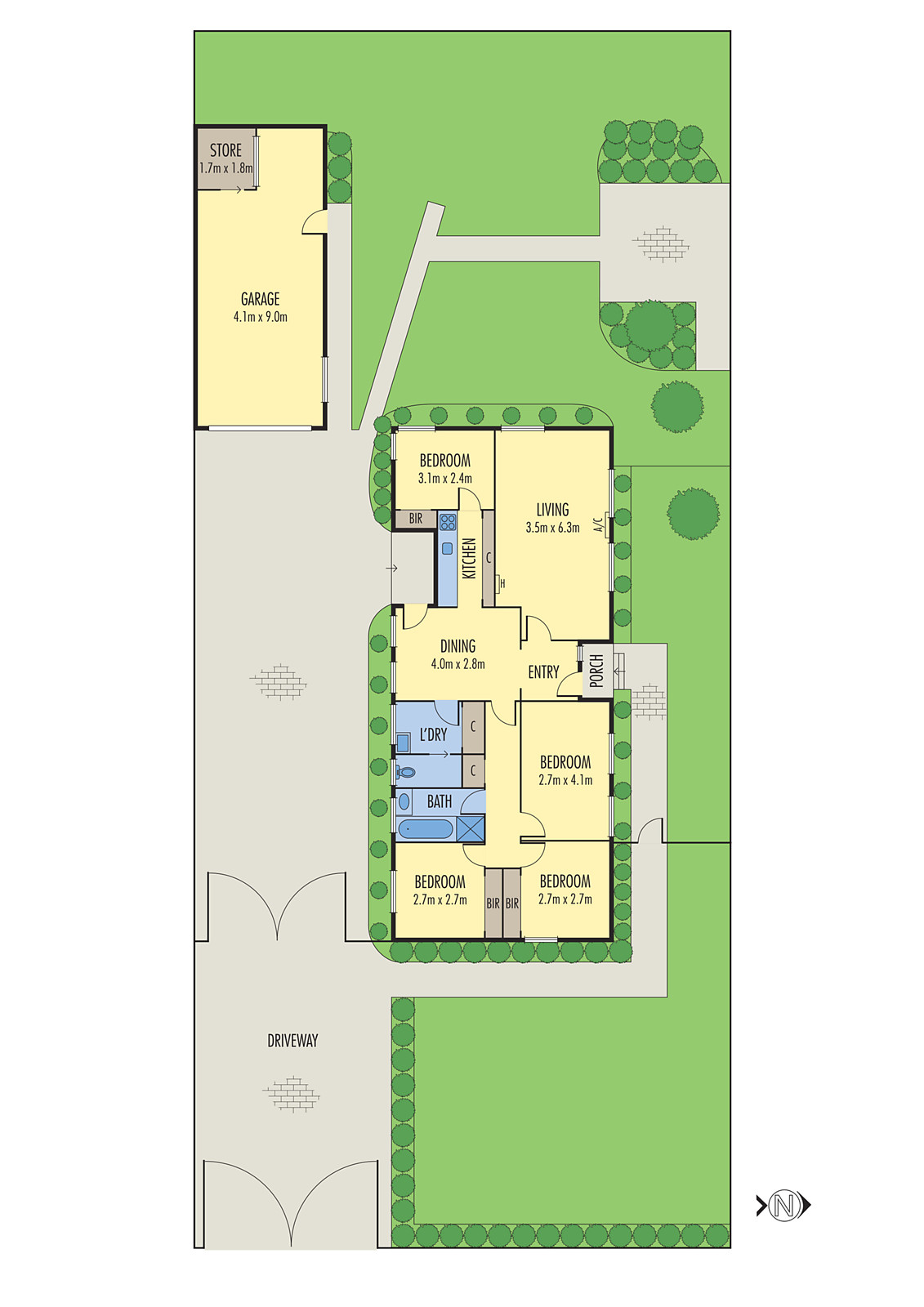 10 Gemini Court, Whittington VIC 3219 - Floorplan