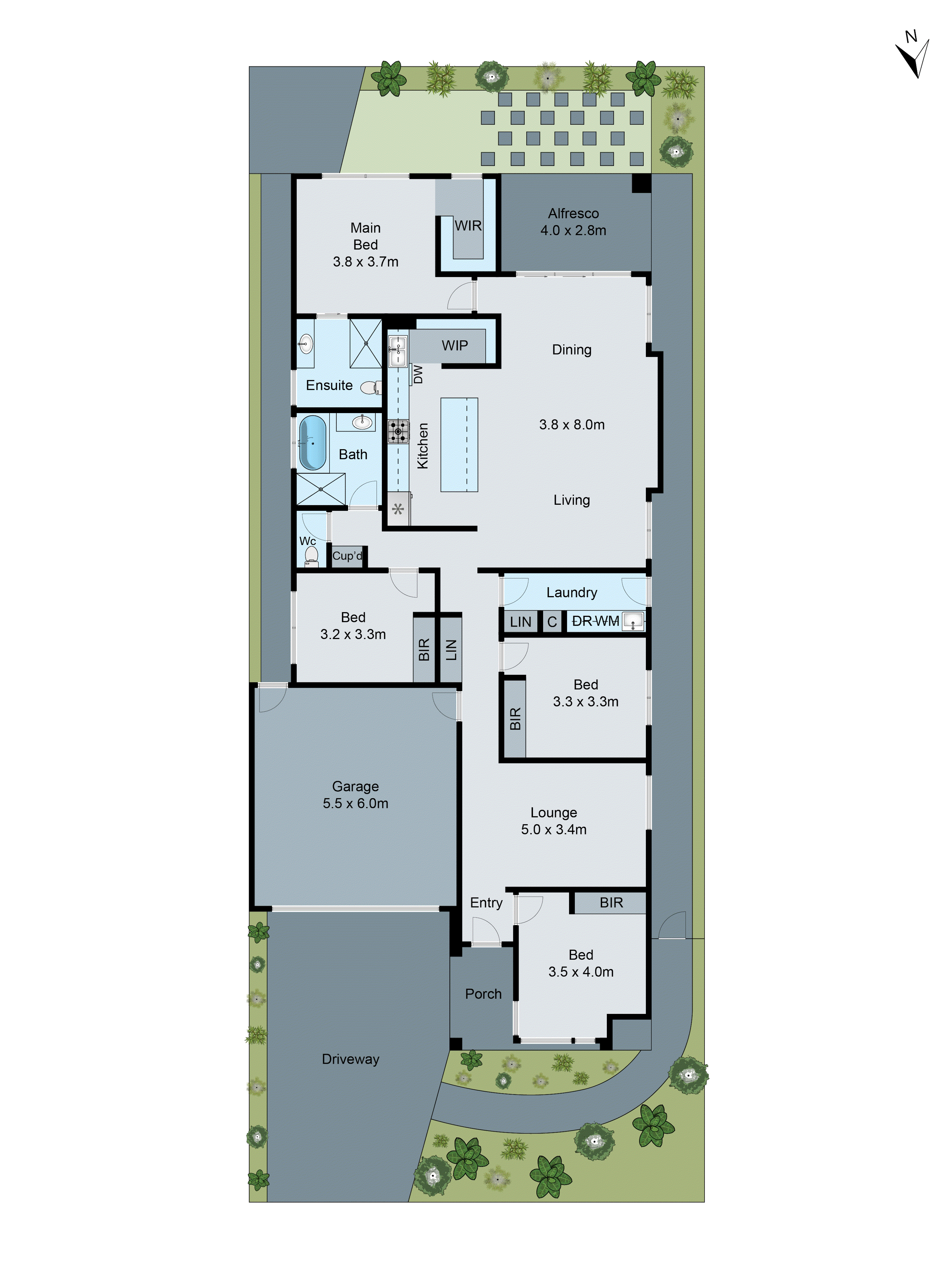 10 Glory Way, Armstrong Creek VIC 3217 - Floorplan