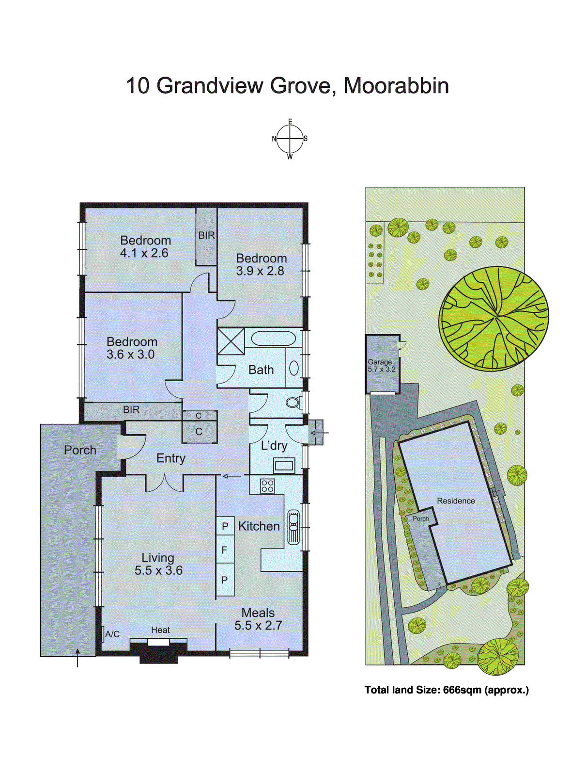 10 Grandview Grove, Moorabbin VIC 3189 - Floorplan