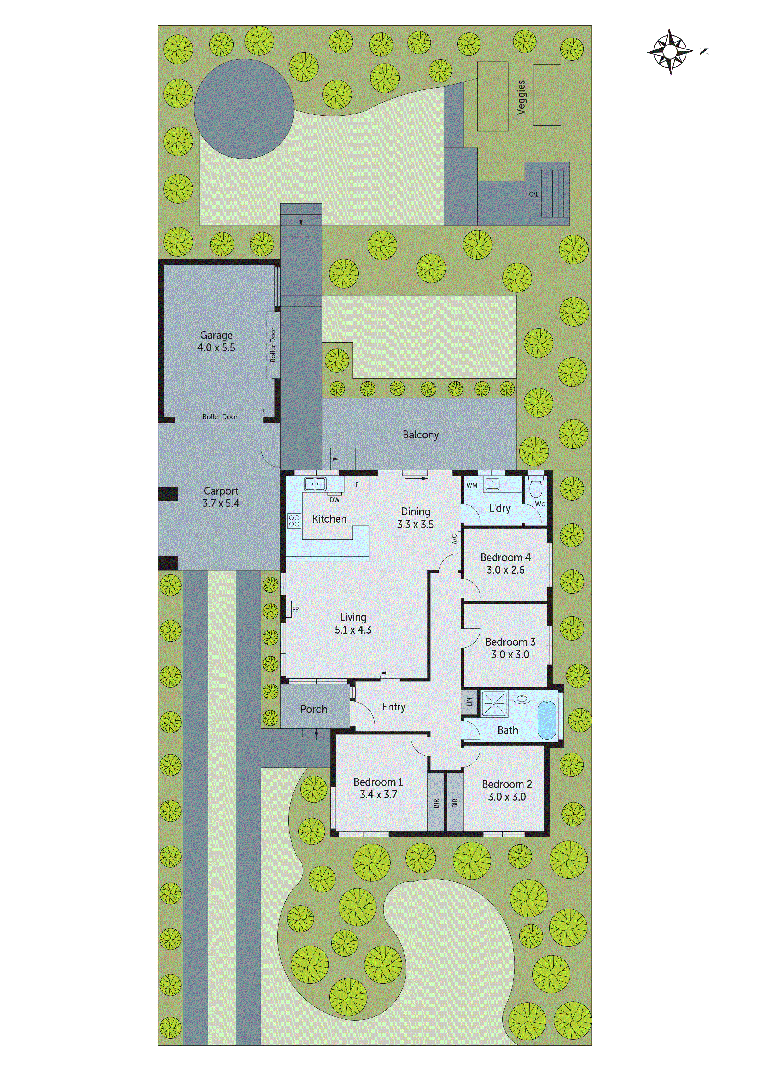 10 Graylea Avenue, Herne Hill VIC 3218 - Floorplan