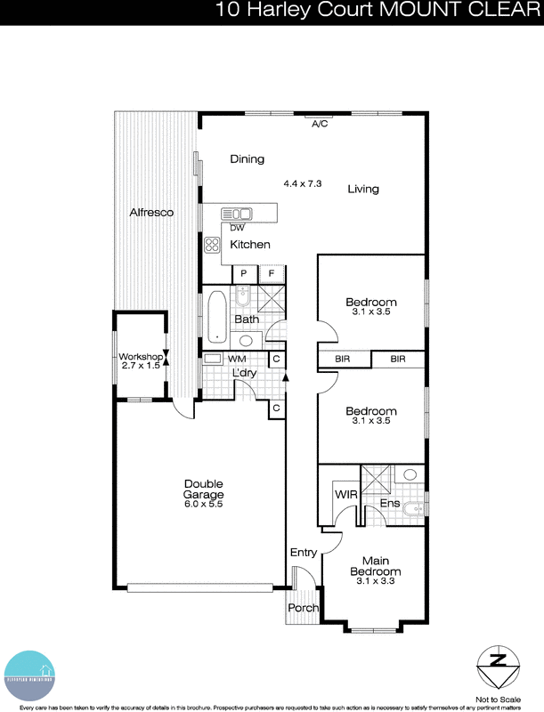10 Harley Court, Mount Clear VIC 3350 - Floorplan