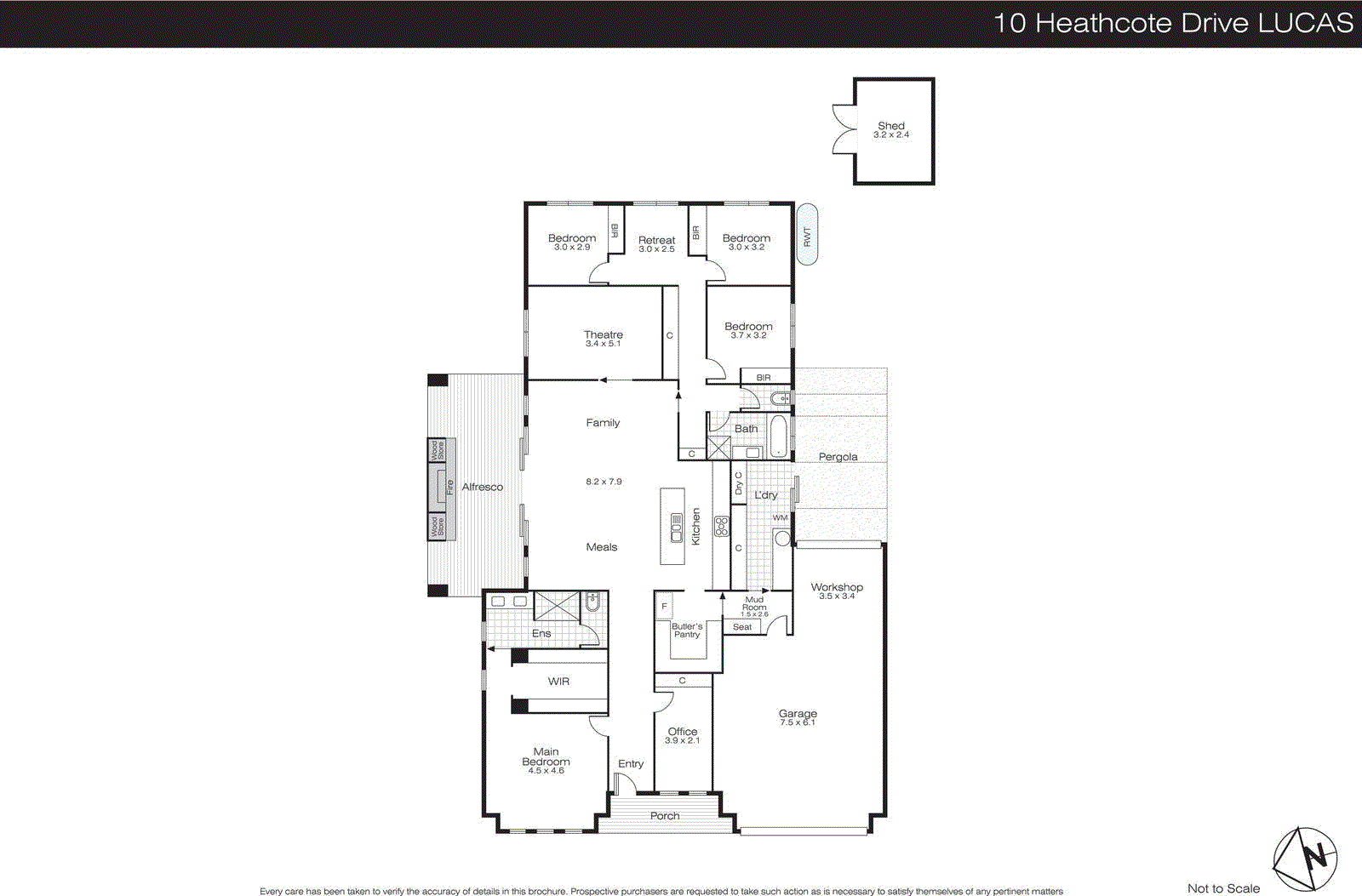 10 Heathcote Drive, Lucas VIC 3350 - Floorplan