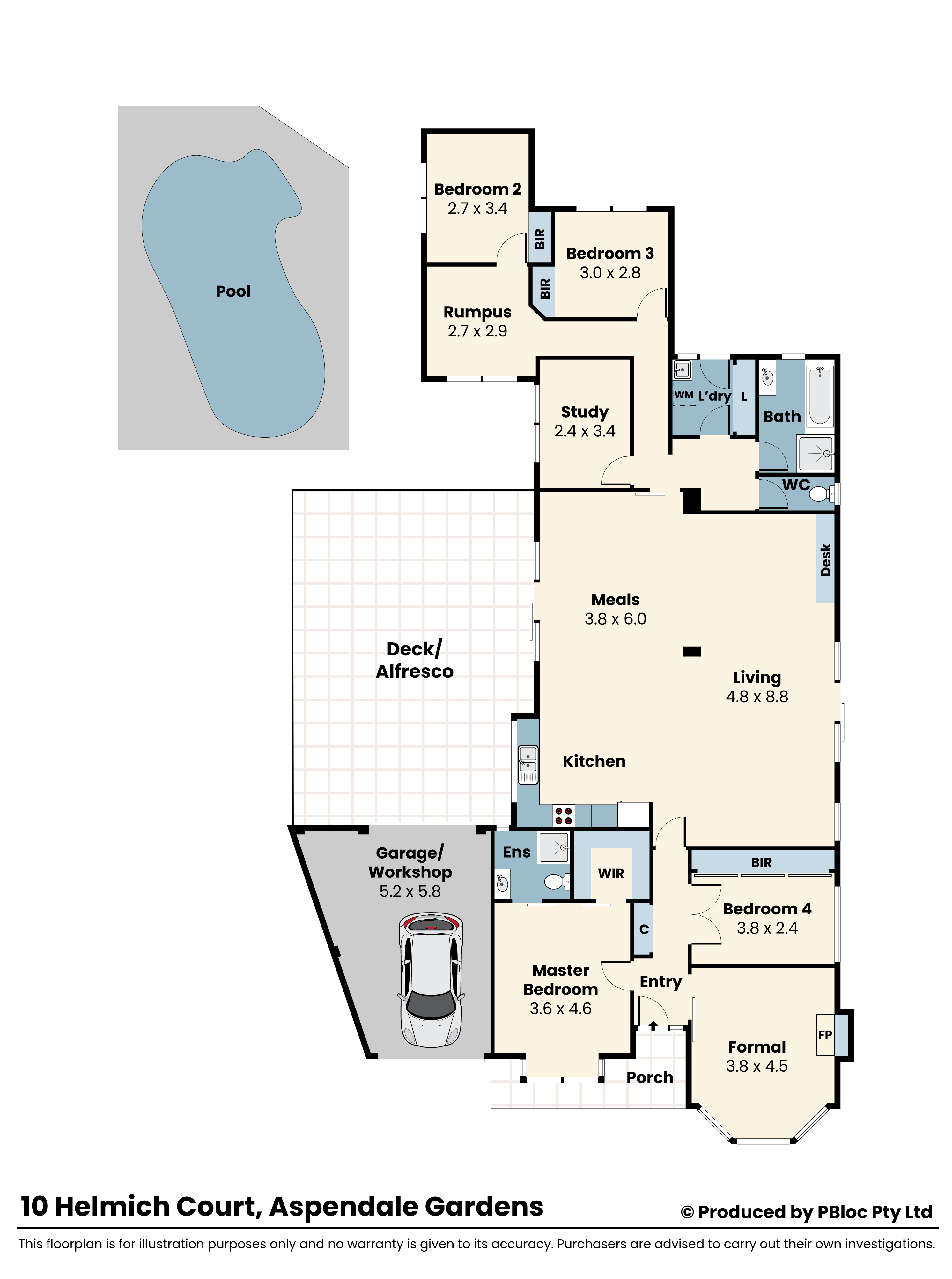 10 Helmich Court, ASPENDALE GARDENS VIC 3195 - Floorplan