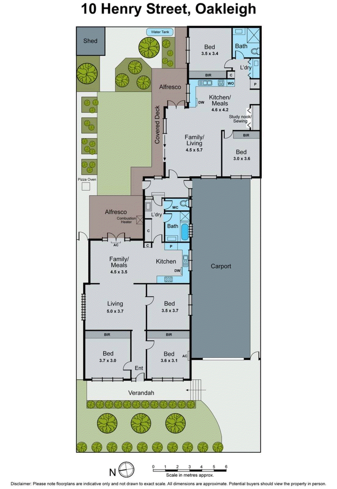 10 Henry Street, Oakleigh VIC 3166 - Floorplan