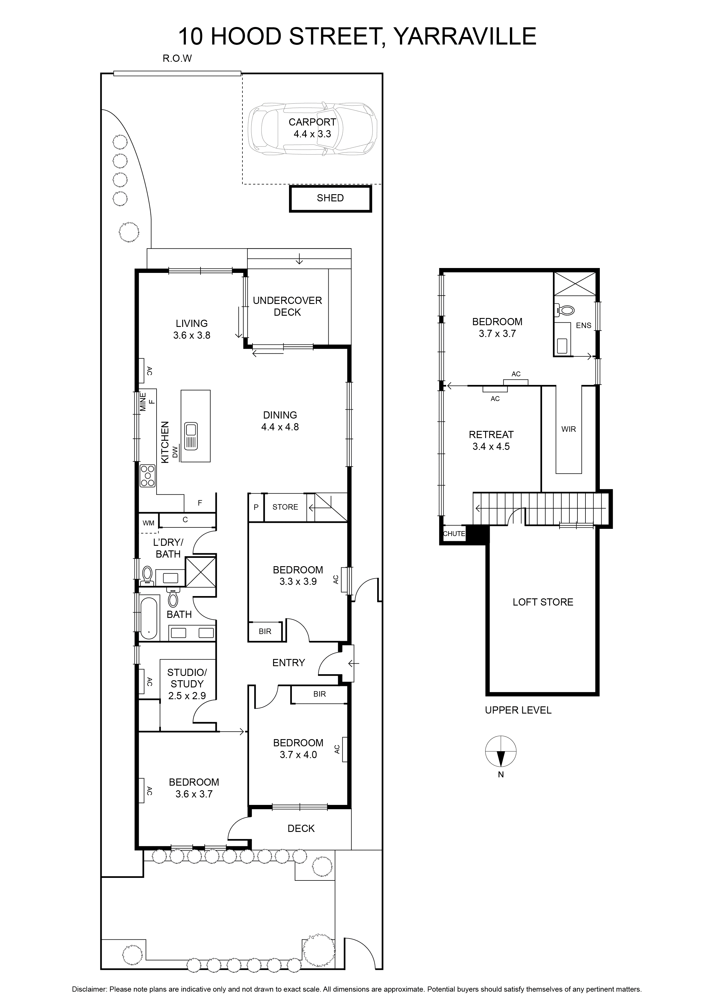 10 Hood Street, Yarraville VIC 3013 - Floorplan