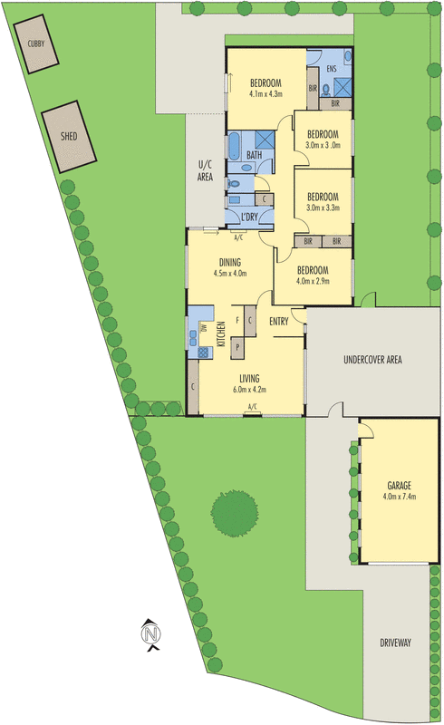 10 Hovell Court, Grovedale VIC 3216 - Floorplan
