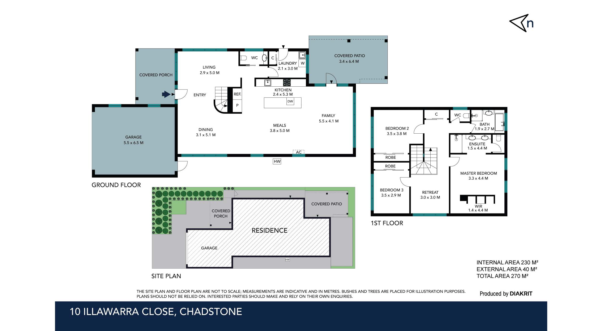 10 Illawarra Close, Chadstone VIC 3148 - Floorplan