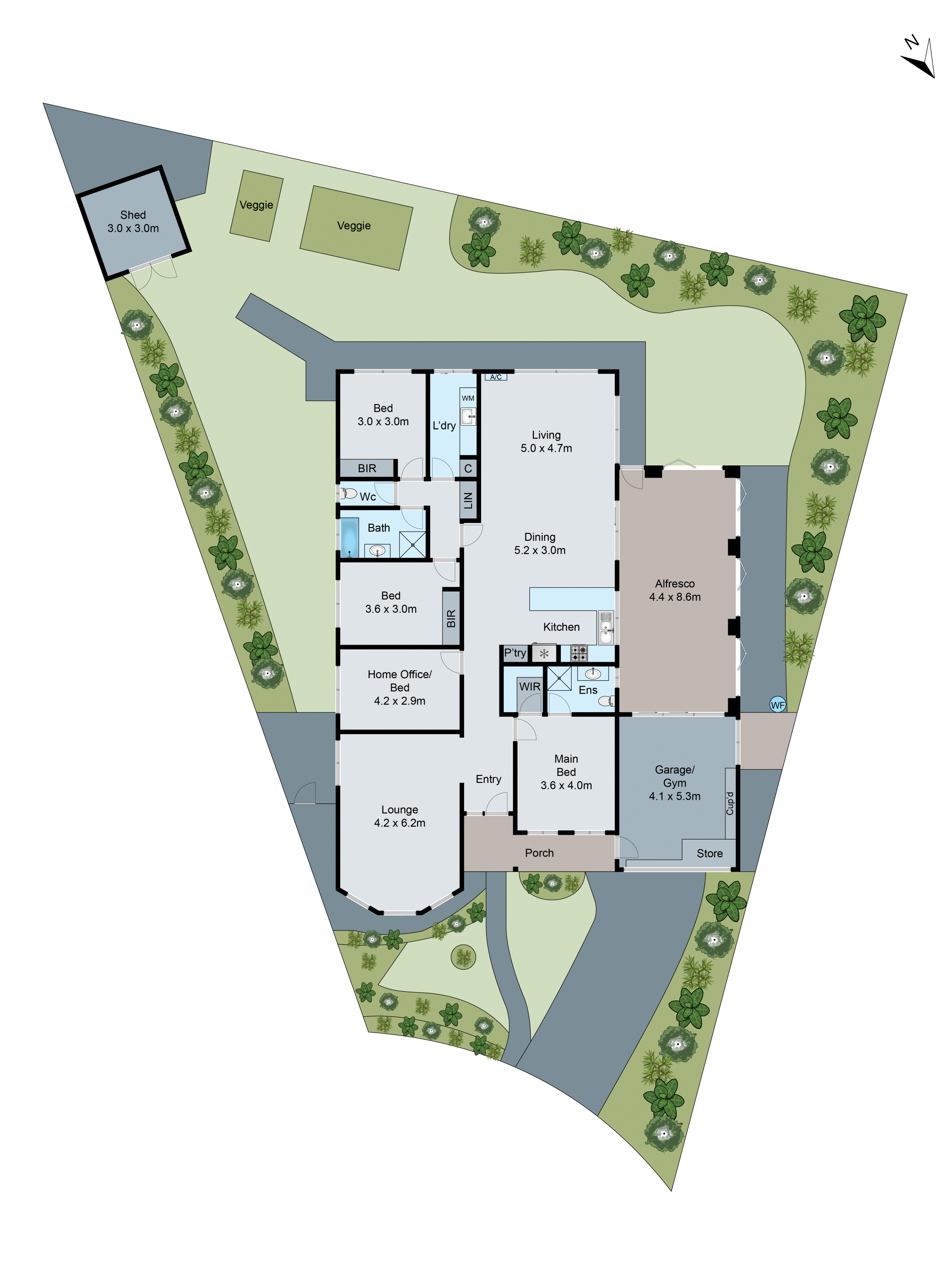 10 Ingrid Court, Herne Hill VIC 3218 - Floorplan