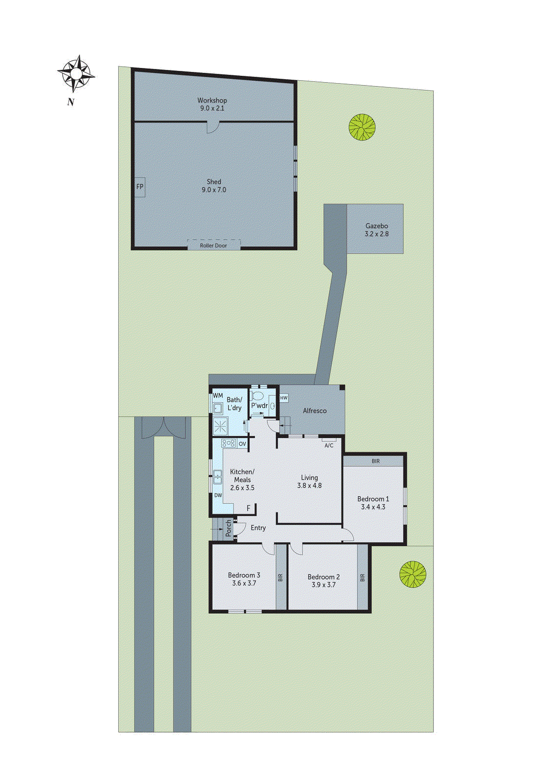 10 Ising Street, Newcomb VIC 3219 - Floorplan