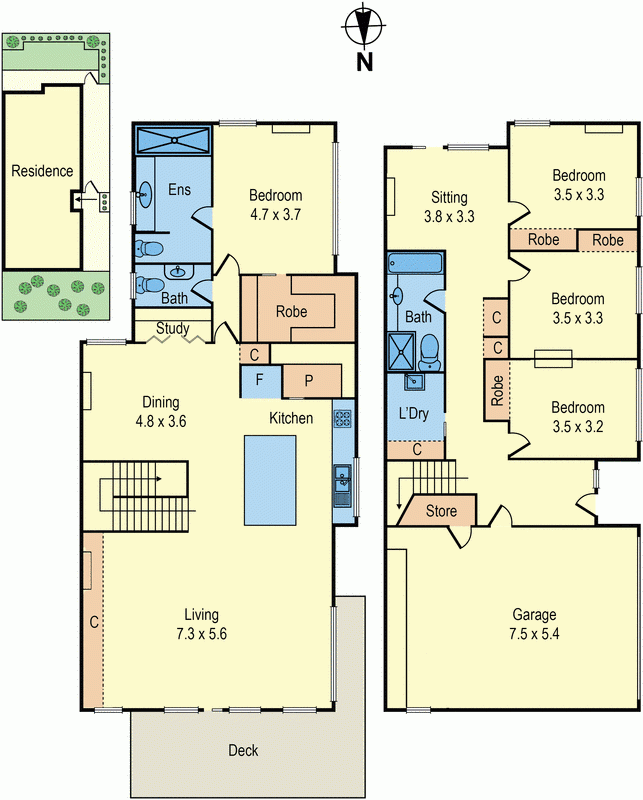 10 Jack Holt Way, MORDIALLOC VIC 3195 - Floorplan