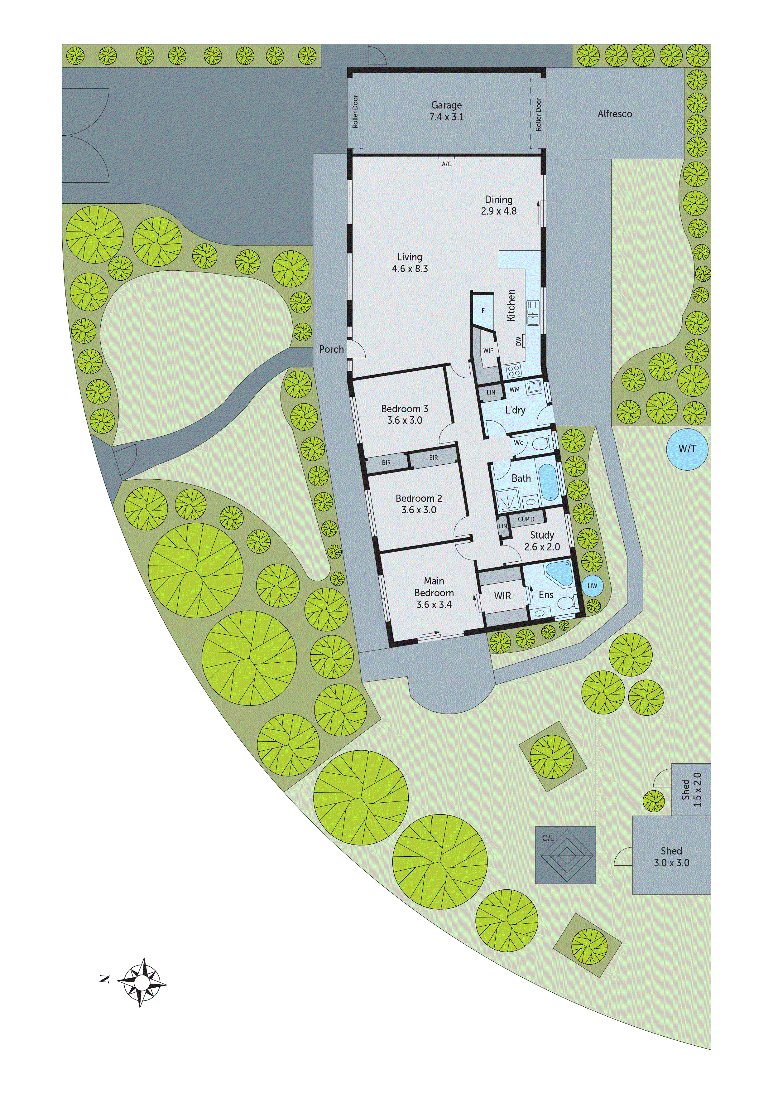 10 Jenolan Avenue, Grovedale VIC 3216 - Floorplan