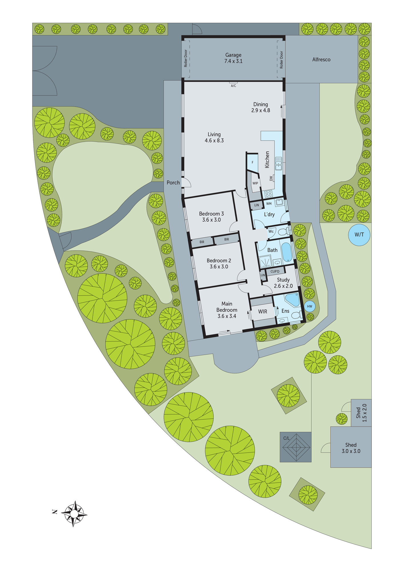 10 Jenolan Avenue, Grovedale VIC 3216 - Floorplan