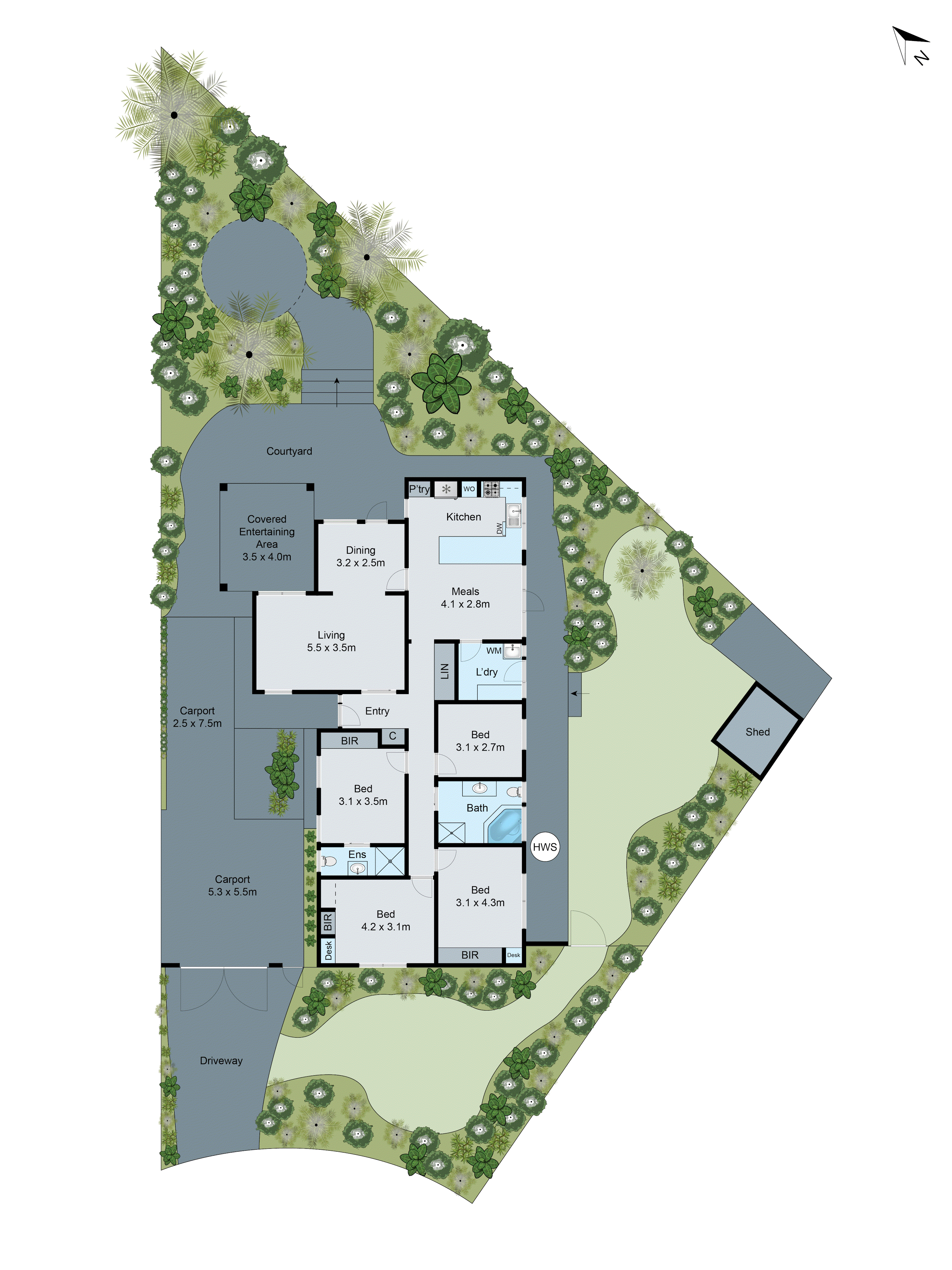 10 Jousting Place, Glen Waverley VIC 3150 - Floorplan