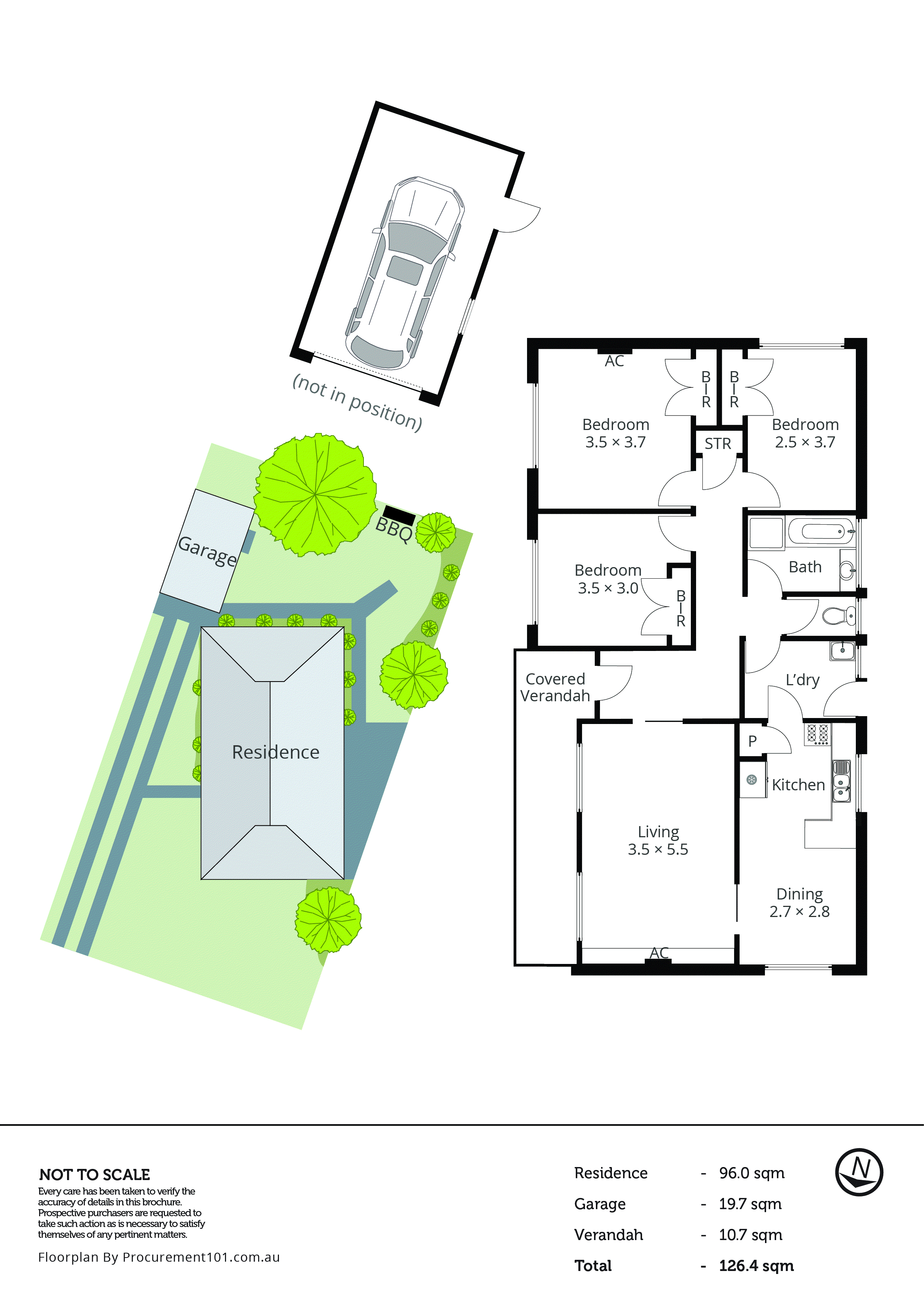 10 June Court, Keysborough VIC 3173 - Floorplan