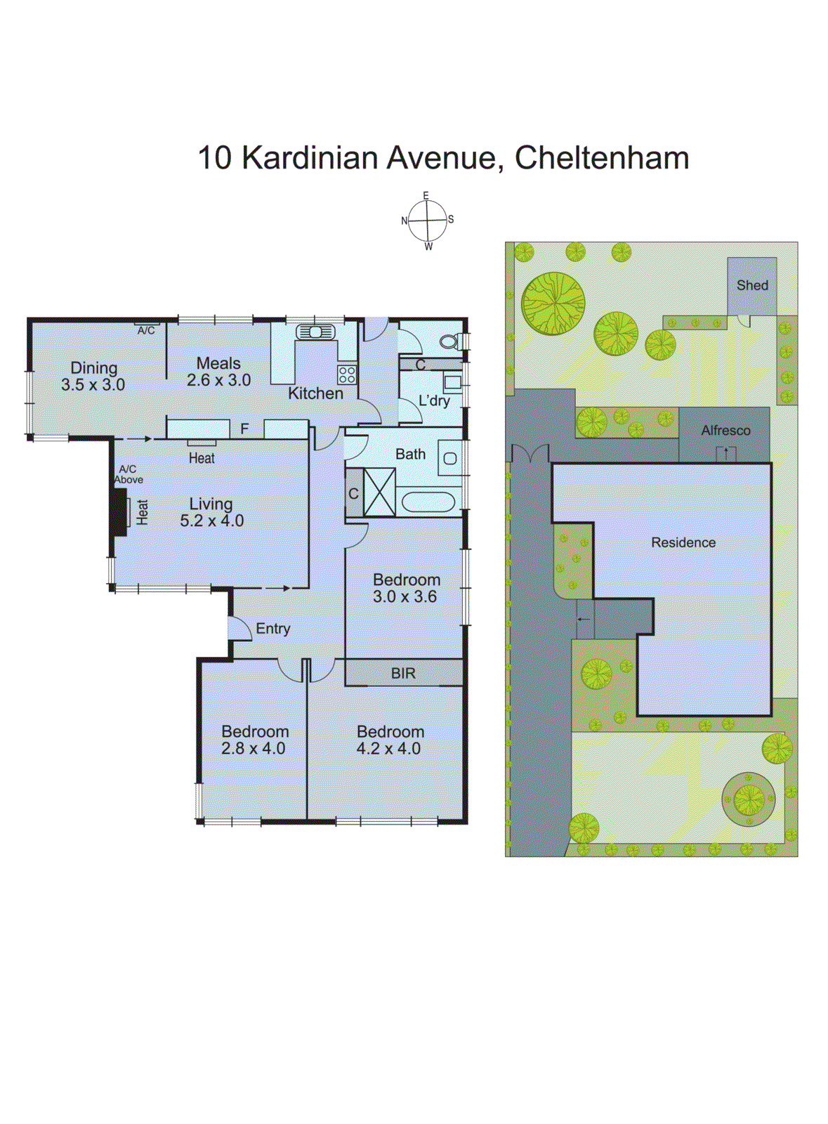 10 Kardinian Avenue, Cheltenham VIC 3192 - Floorplan