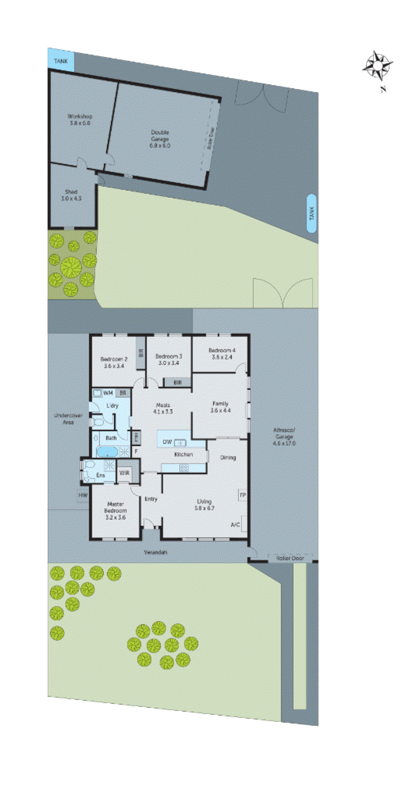 10 Lancaster Avenue, Newcomb VIC 3219 - Floorplan