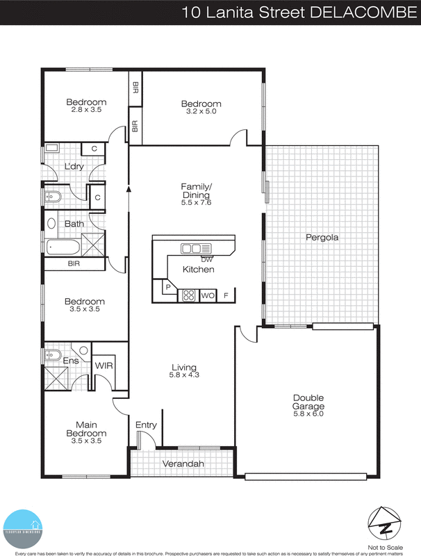 10 Lanita Street, Delacombe VIC 3356 - Floorplan