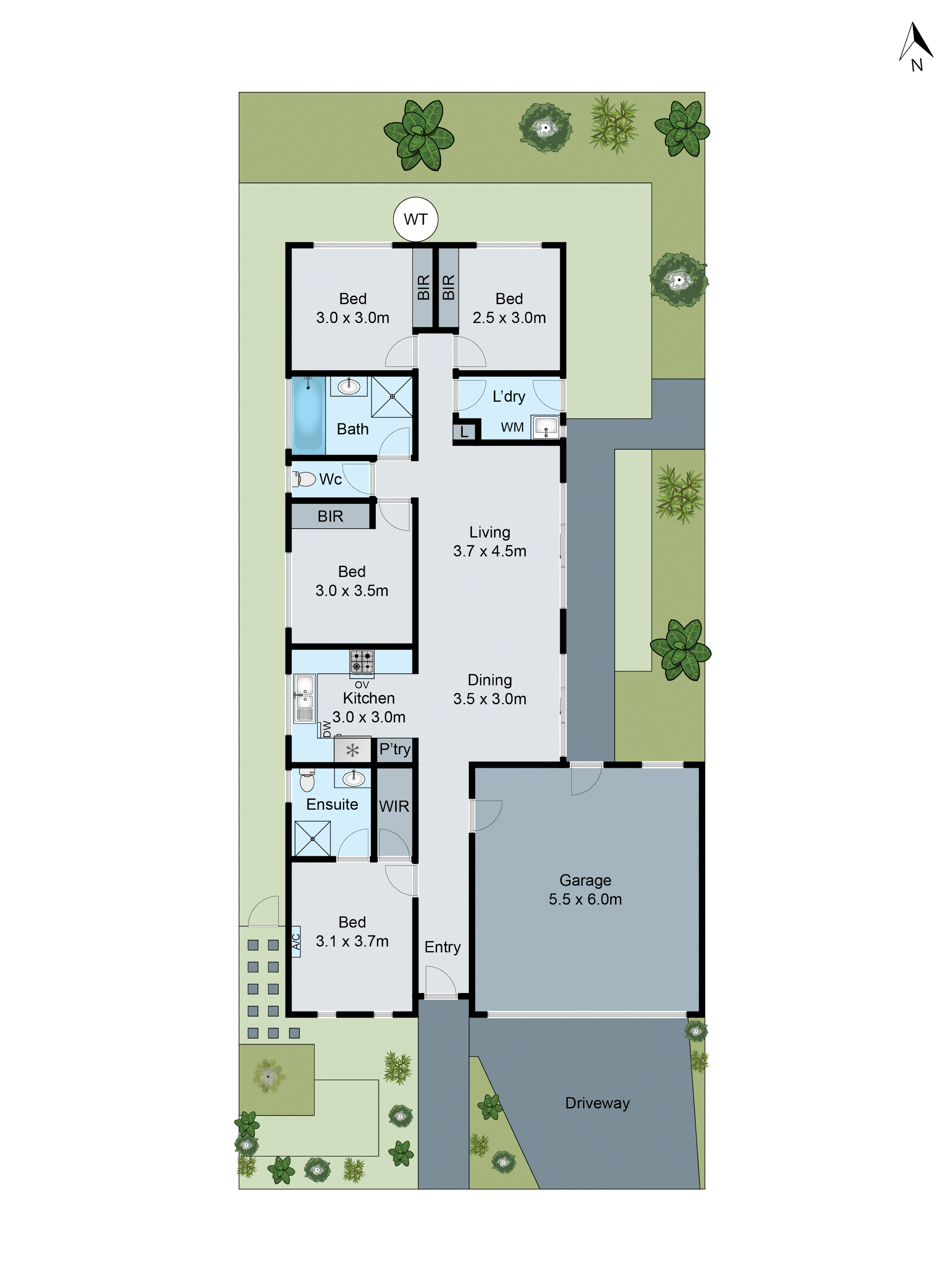 10 Malaga Street, Point Cook VIC 3030 - Floorplan