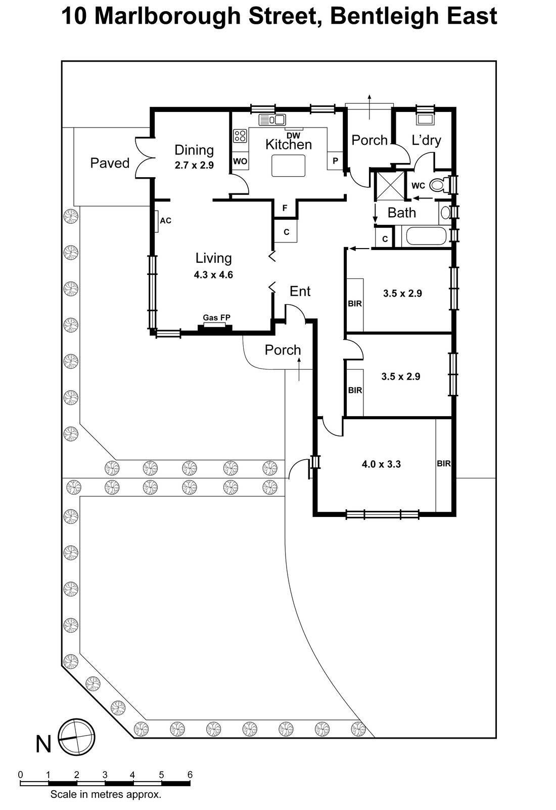 10 Marlborough Street, Bentleigh East VIC 3165 - Floorplan