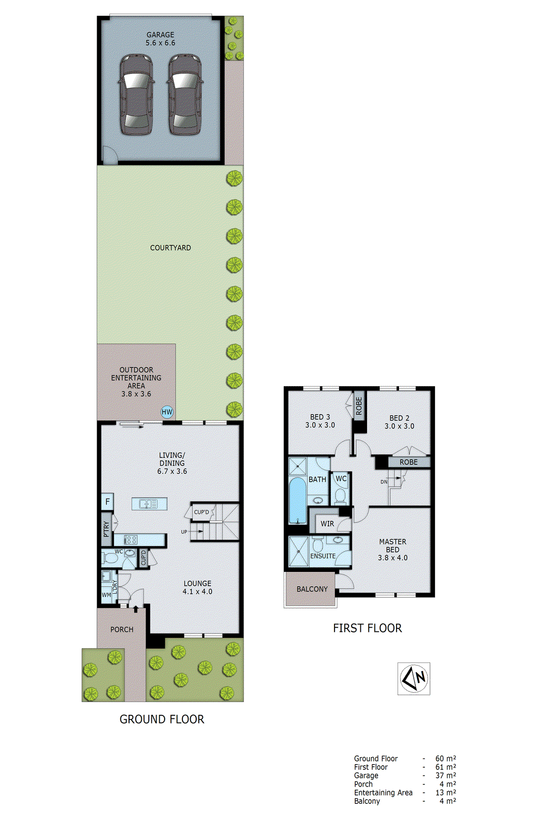 10 Marwood Walk, Keysborough VIC 3173 - Floorplan