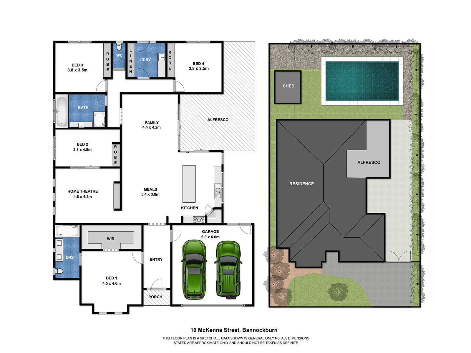 10 McKenna Street, Bannockburn VIC 3331 - Floorplan
