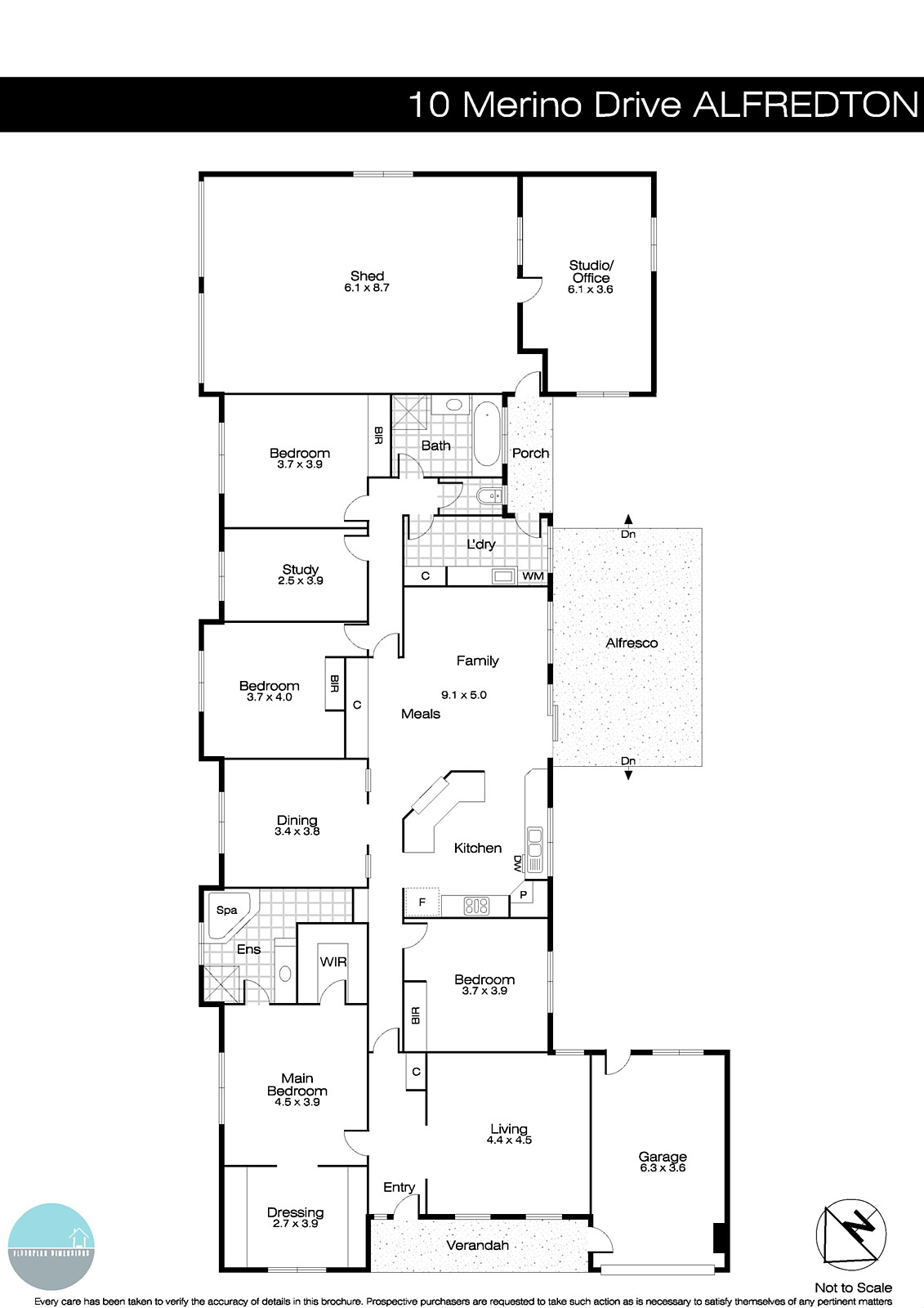 10 Merino Drive, Alfredton VIC 3350 - Floorplan