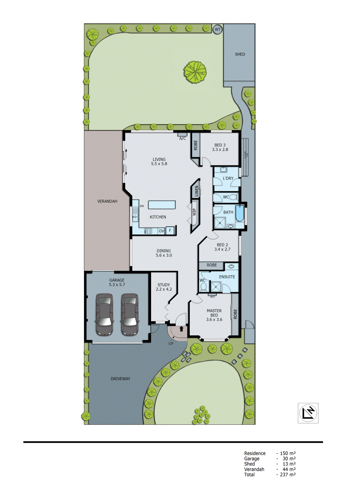 10 Merthyr Place, Aspendale Gardens VIC 3195 - Floorplan