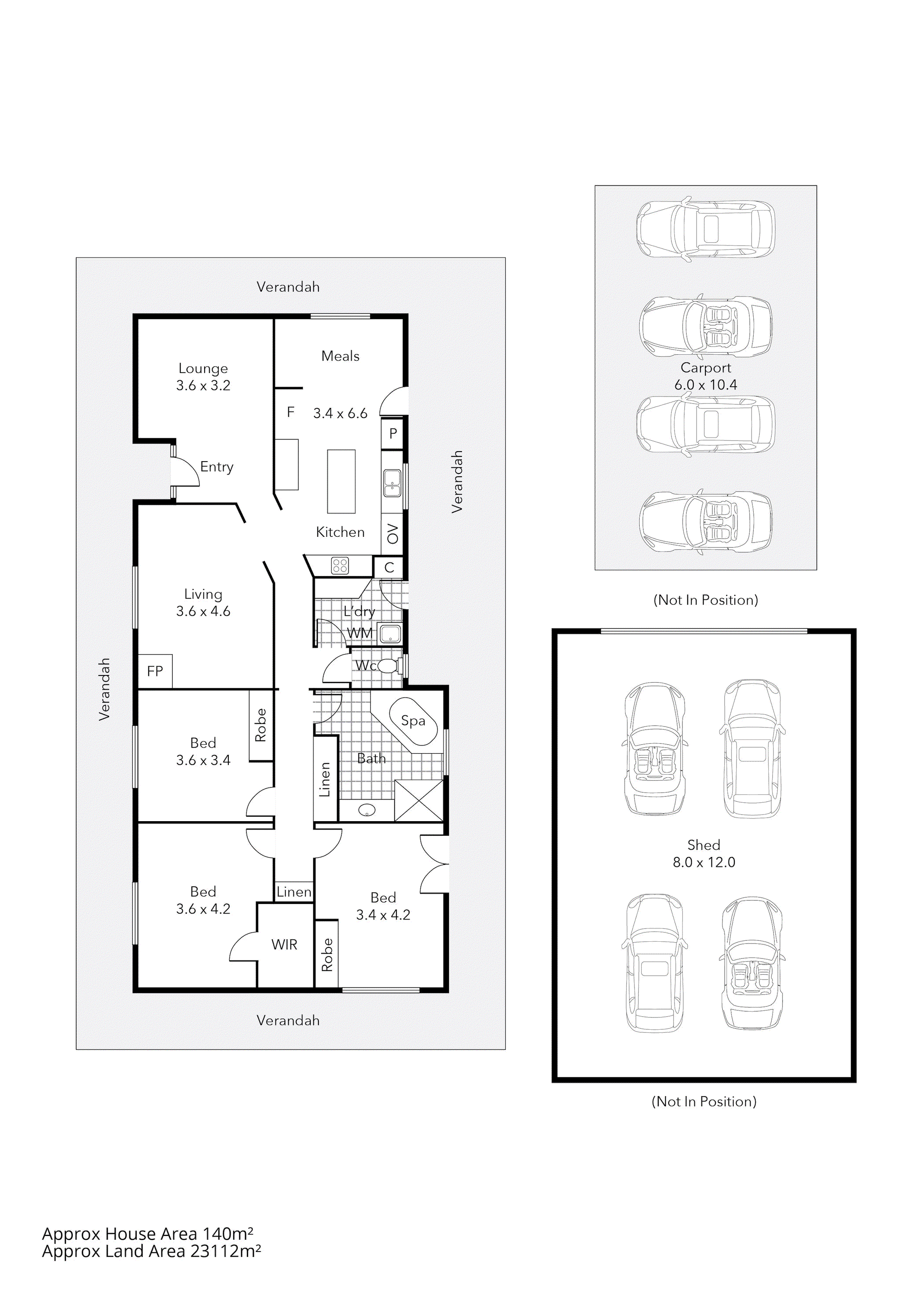 10 Miners Hut Road, Haddon VIC 3351 - Floorplan